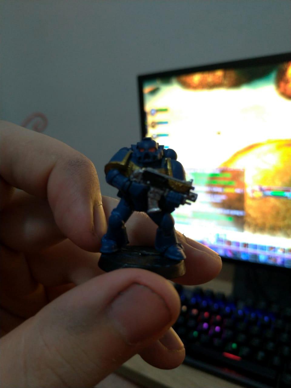 Adeptus Astartes, Painting, Space Marines, Ultramarines