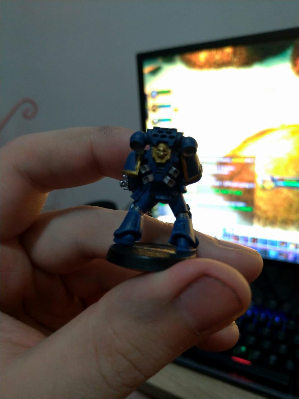 Adeptus Astartes, Painting, Space Marines, Ultramarines