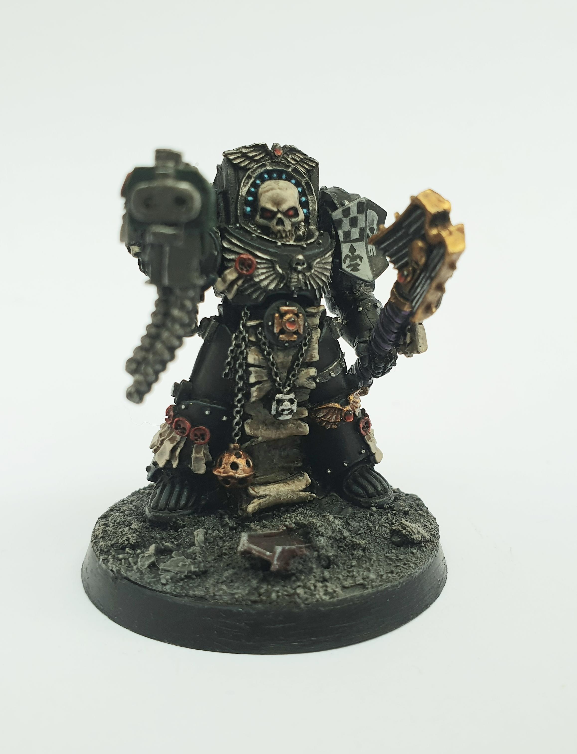 Angel, Chaplain, Dark, Interrogator, Space, Space Marines, Terminator Armor