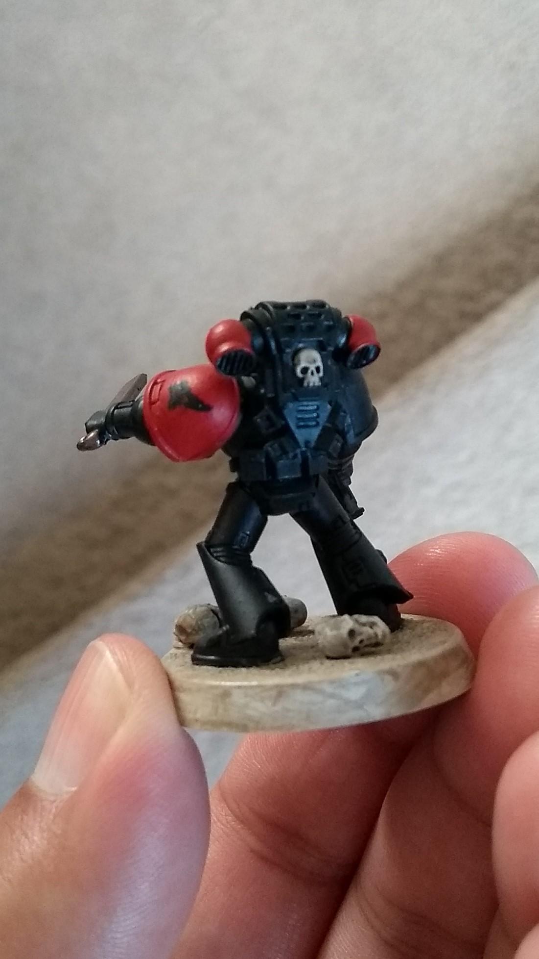 Angels Revenant, Blood Angels, Painted, Space Marines, Tactical Squad, Warhammer 40,000