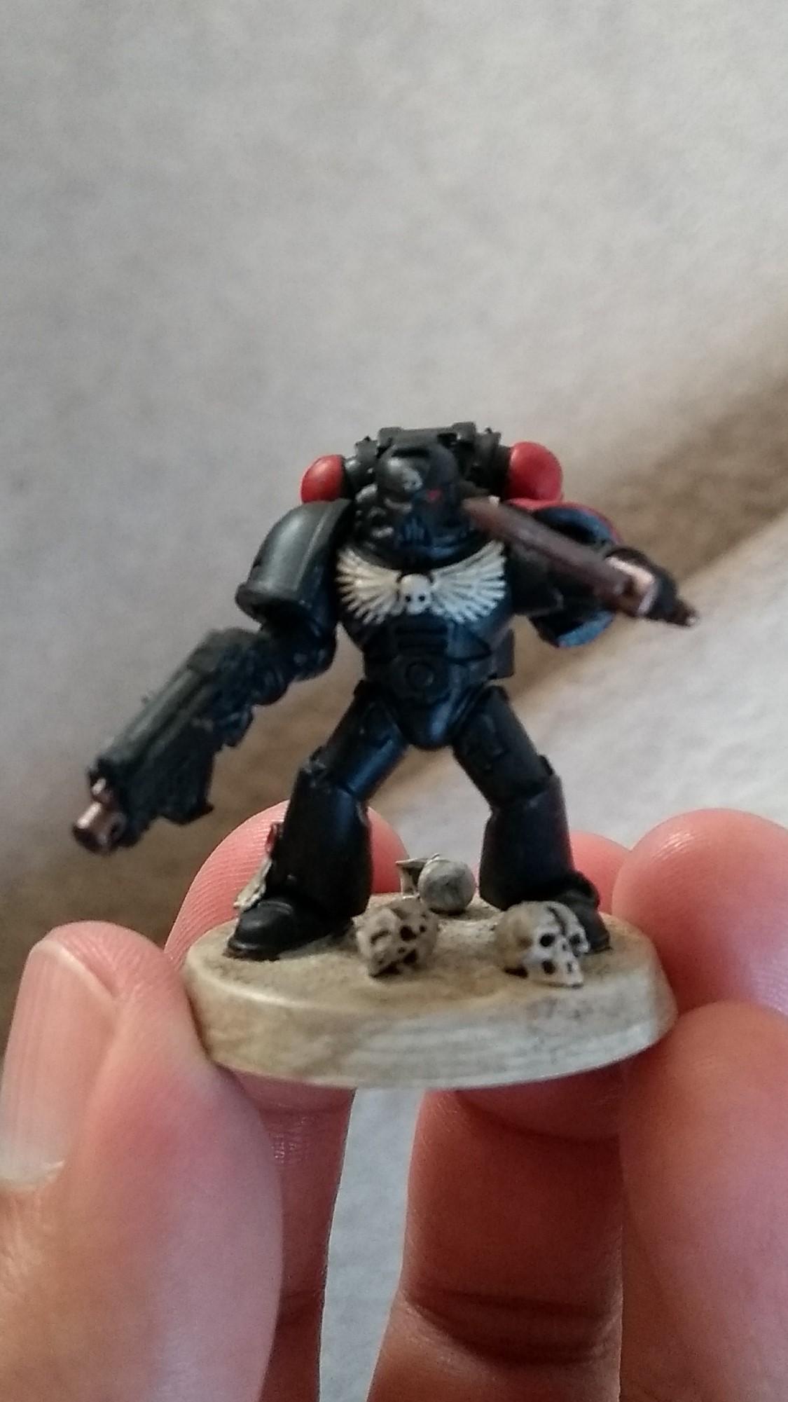 Angels Revenant, Blood Angels, Painted, Space Marines, Tactical Squad, Warhammer 40,000
