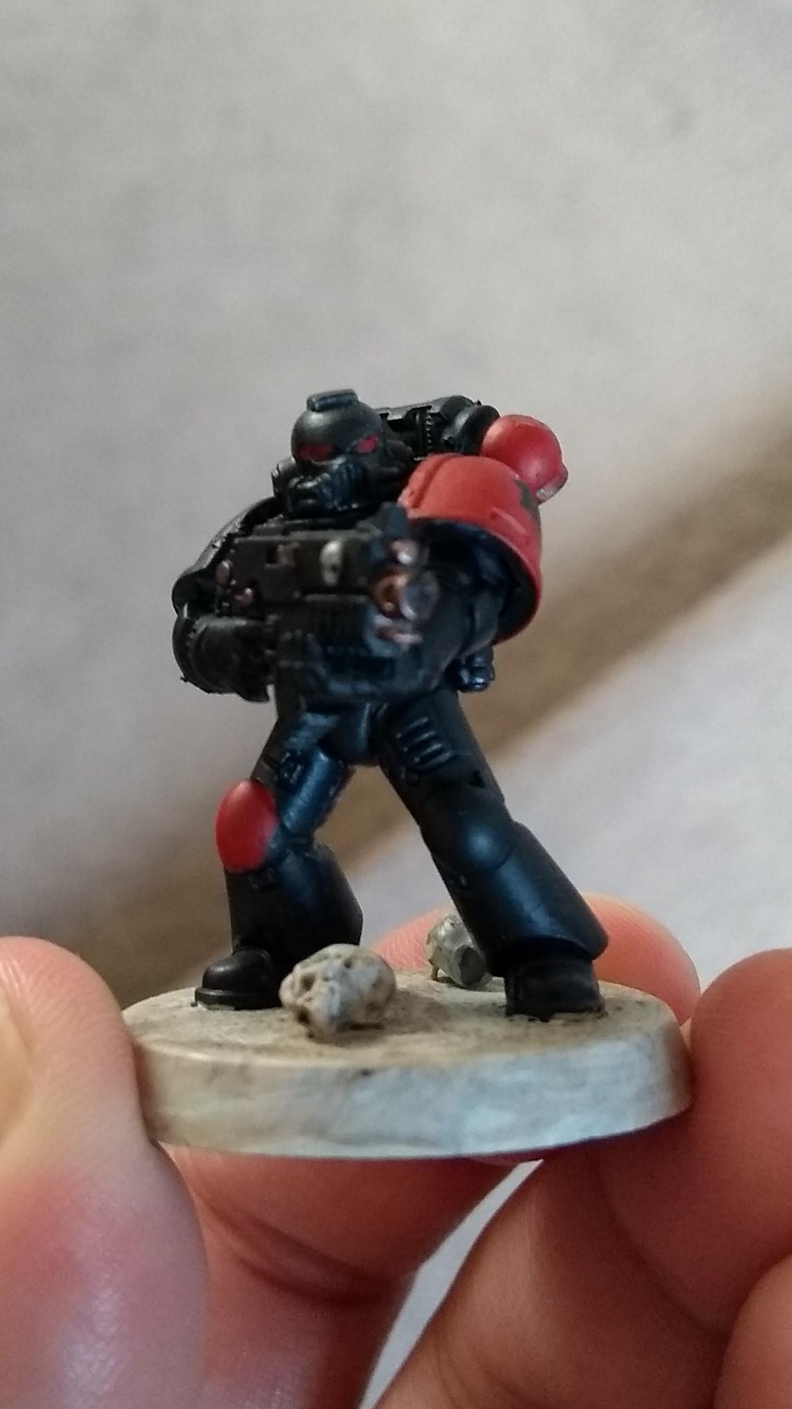 Angels Revenant, Blood Angels, Painted, Space Marines, Tactical Squad, Warhammer 40,000