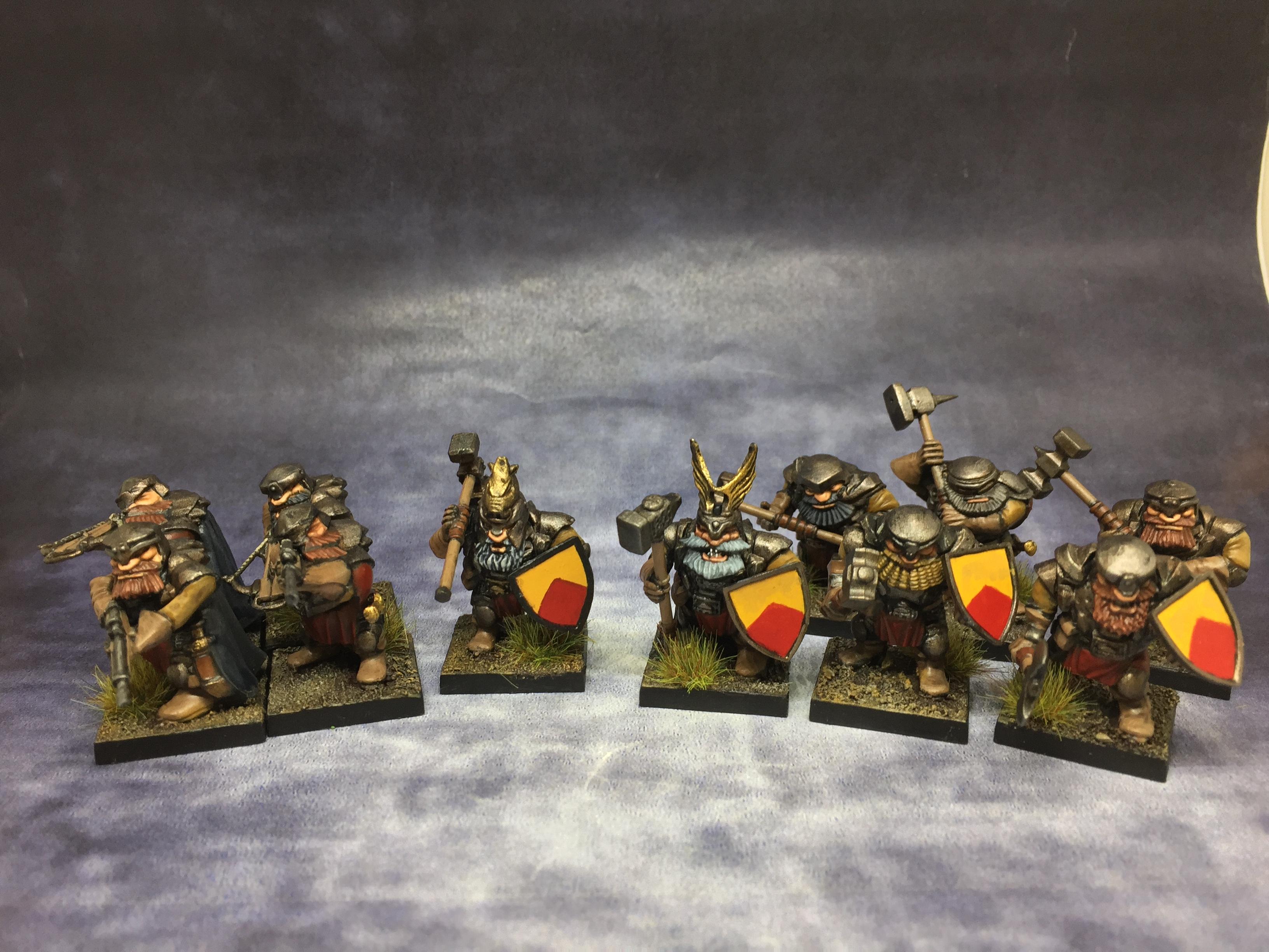 Dwarves, Kings Of War, Mantic, October 2019, Vanguard