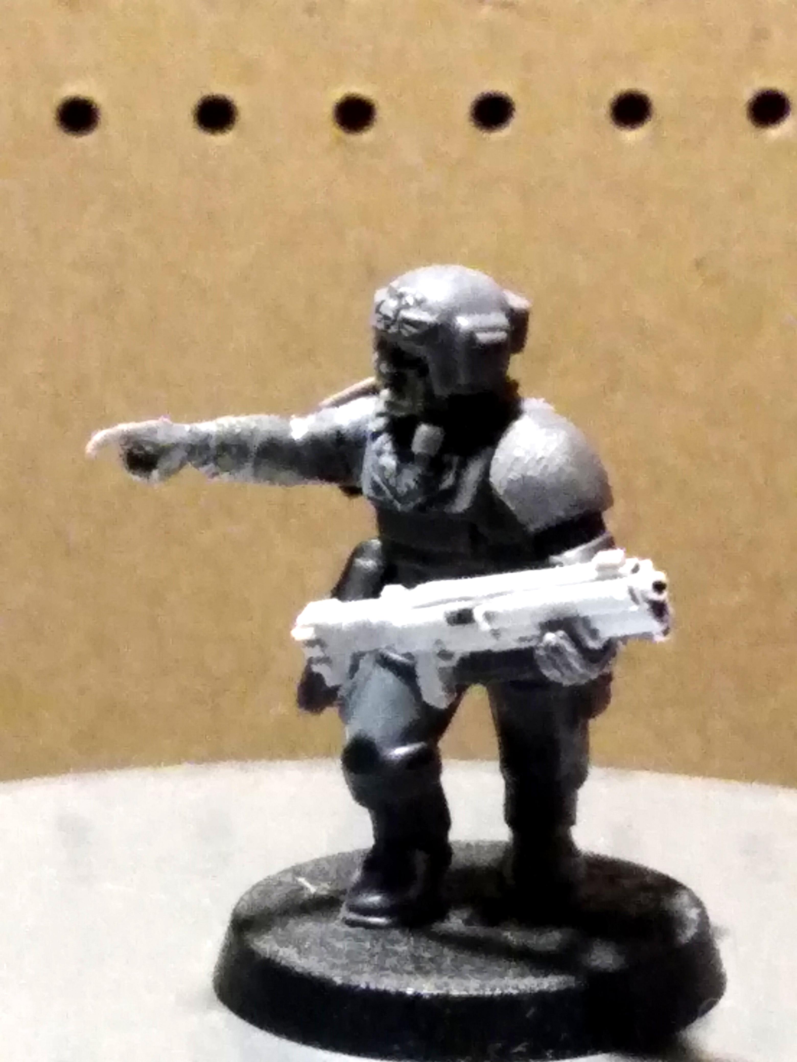 Guardsmen, Imperial Guard, Sergeant, Shotgun, Veteran
