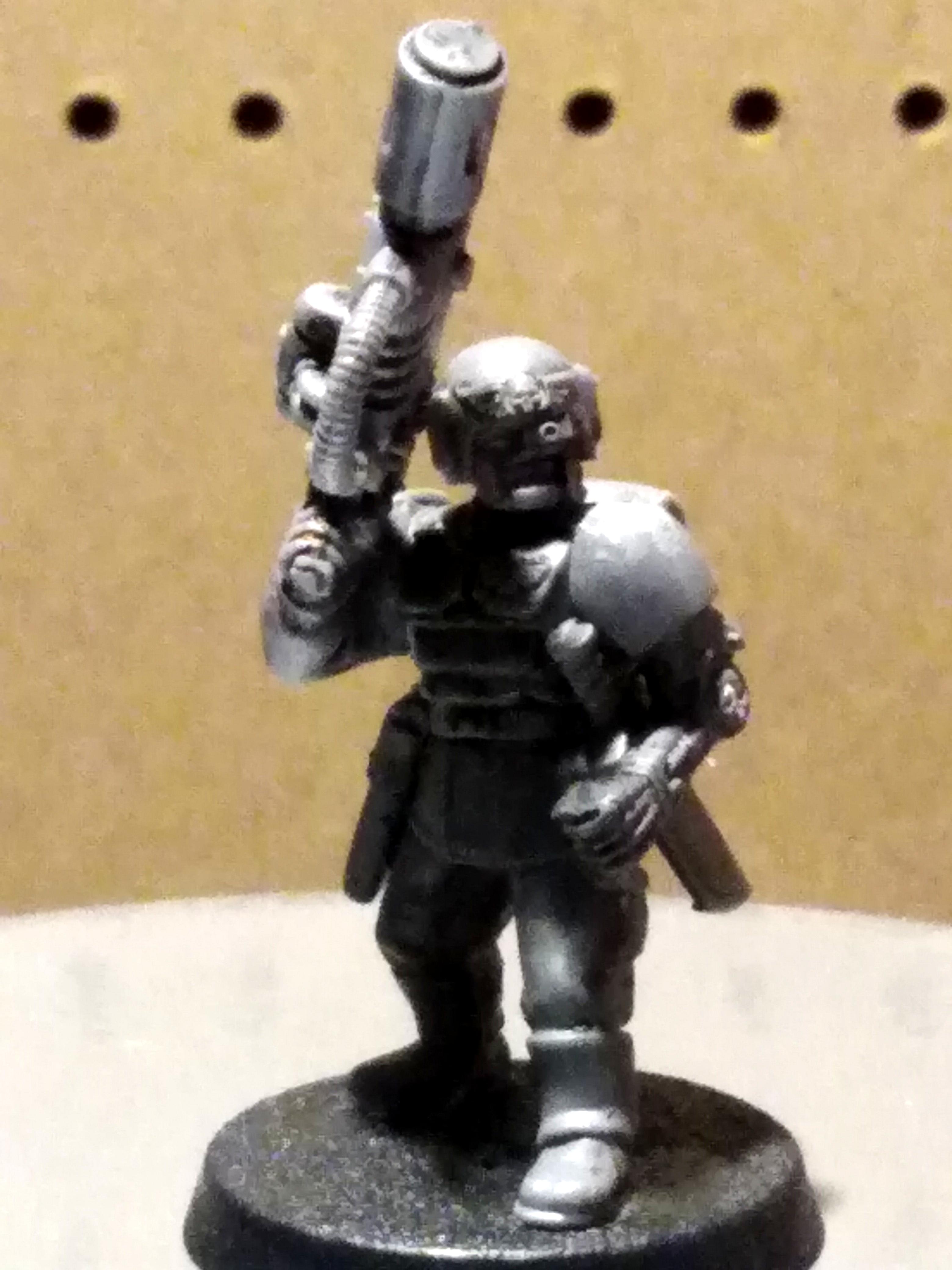 Bionics, Guardsmen, Imperial Guard, Meltagun, Veteran