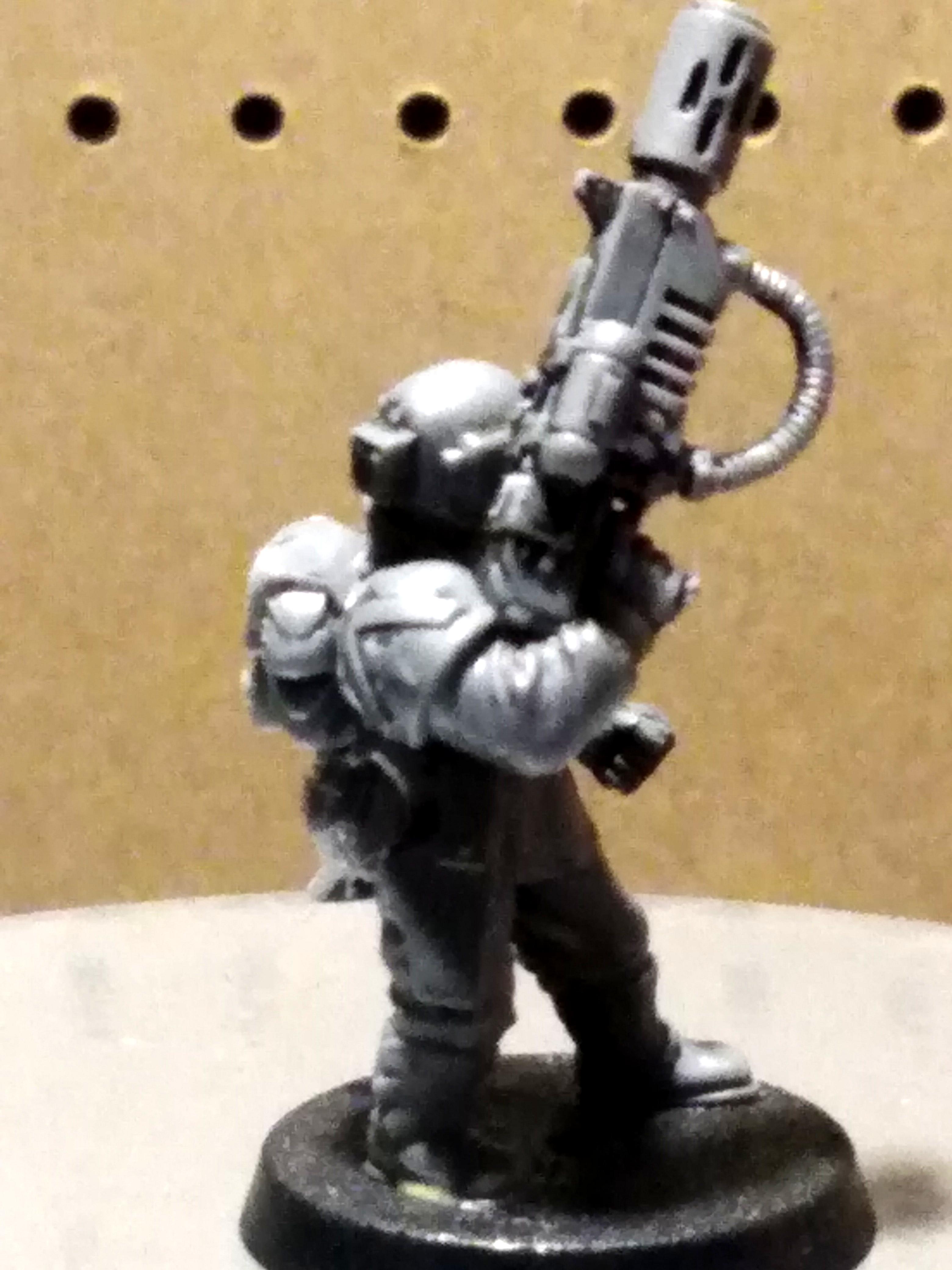 Bionics, Guardsmen, Imperial Guard, Meltagun, Veteran