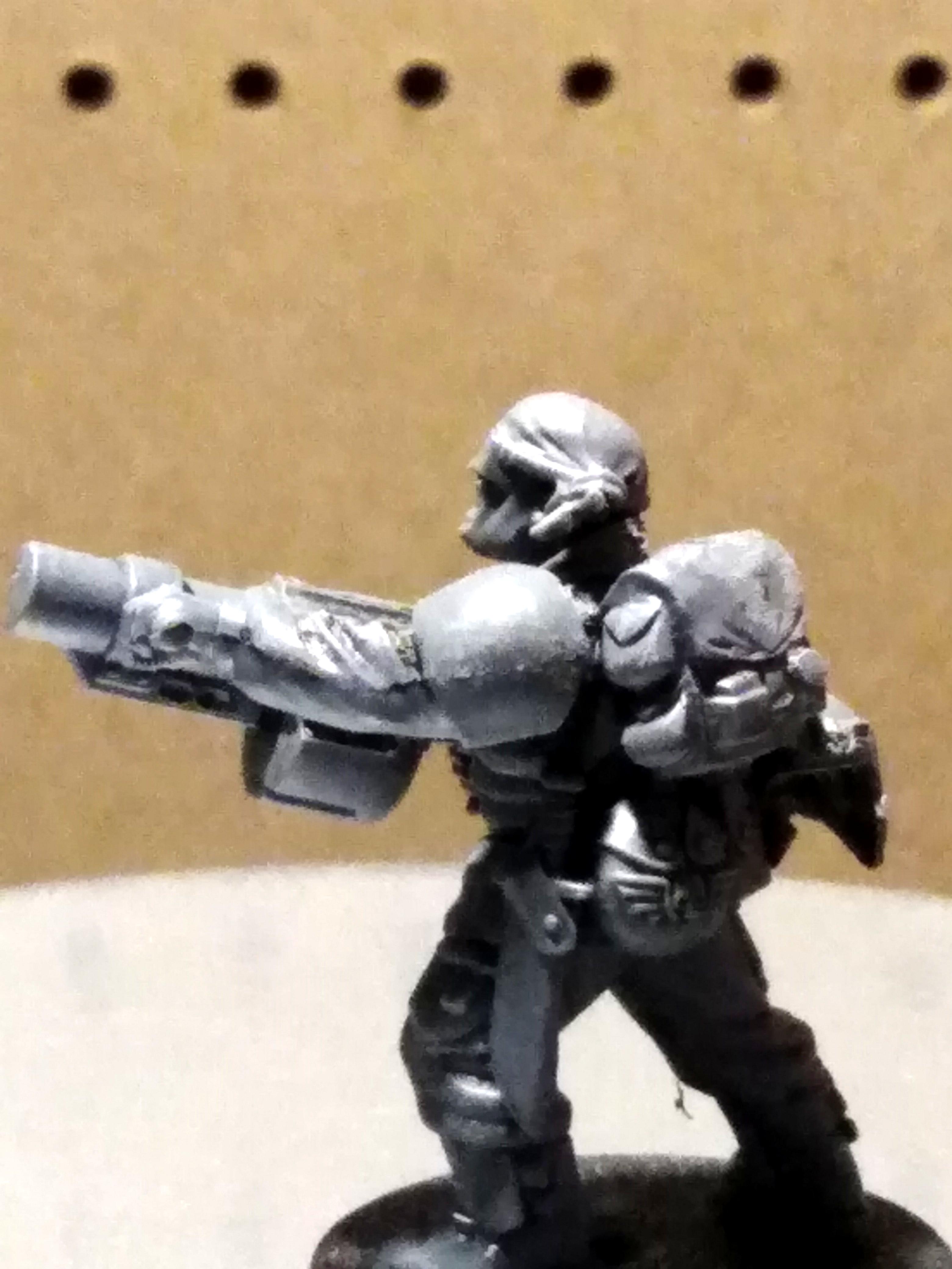 Grenade Launcher, Guardsmen, Imperial Guard, Veteran