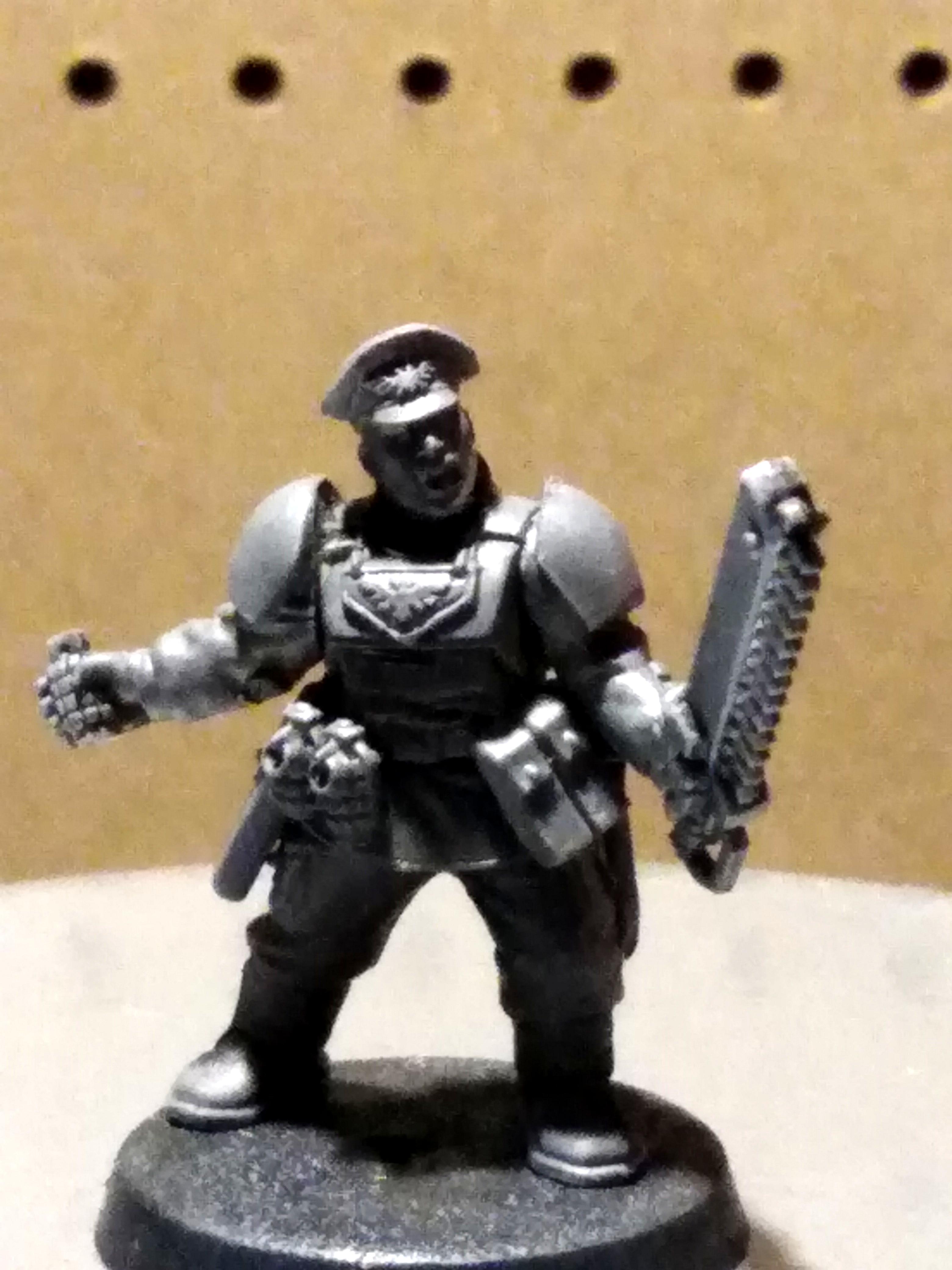 Grenade, Guardsmen, Imperial Guard, Sergeant