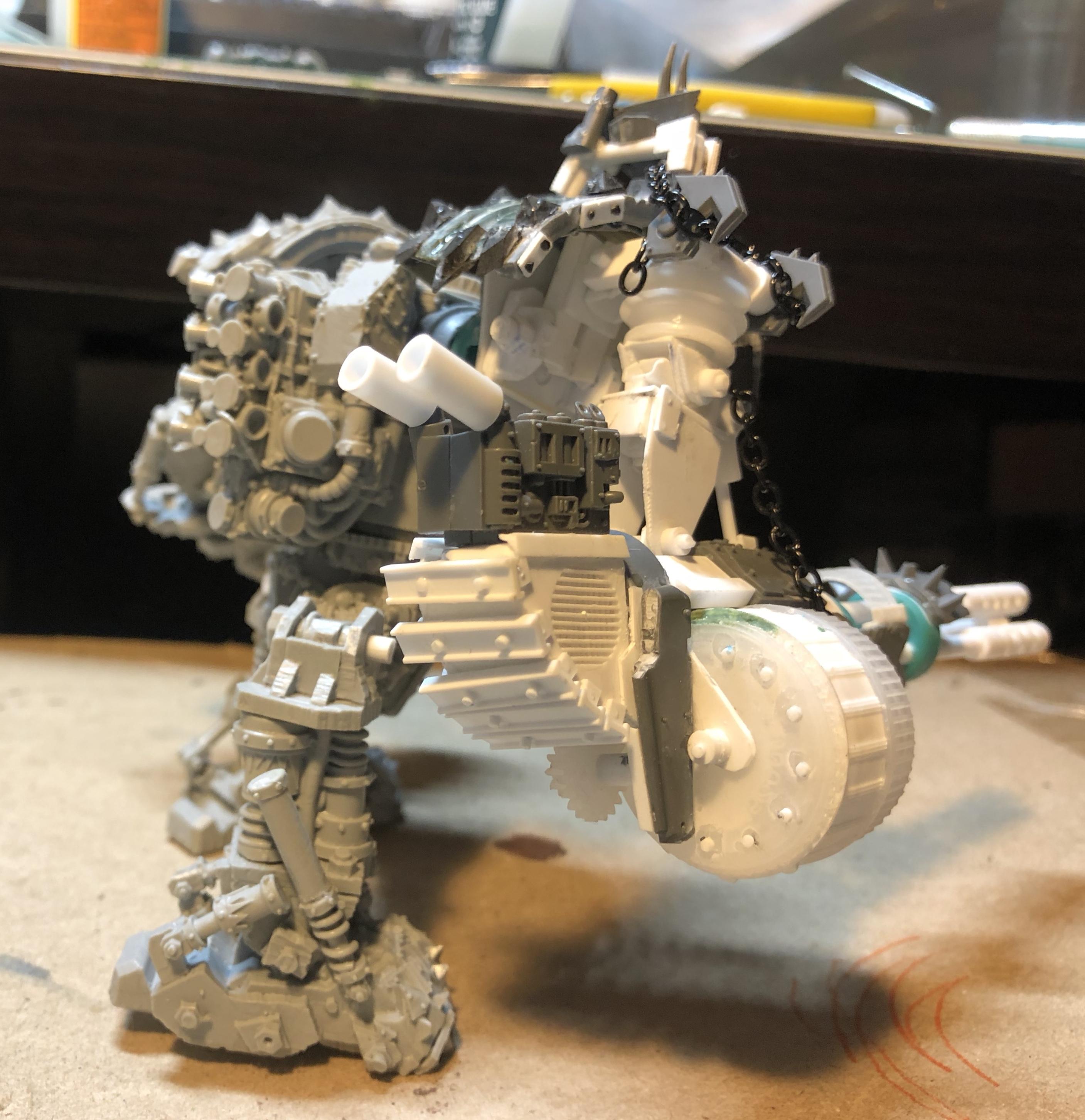 Dreadnought, Meka, Mekadread, Orks, Rattler