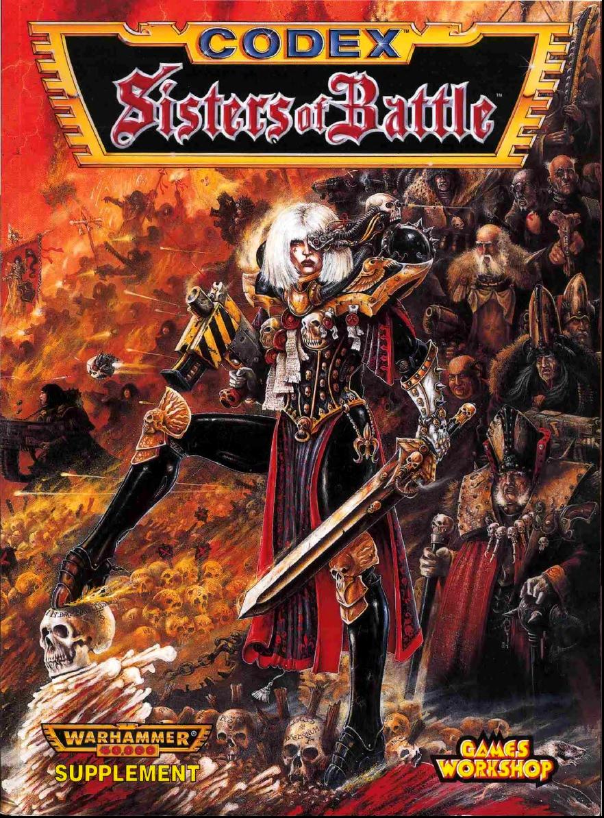 1997, 2nd Edition, Codex, Cover, Retro Review, Sisters Of Battle