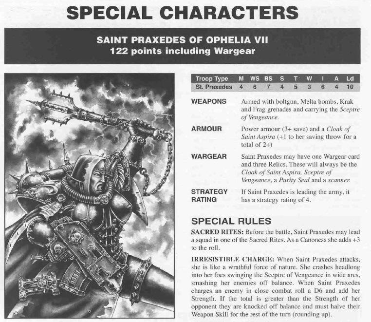 2nd Edition, Retro Review, Sisters Of Battle