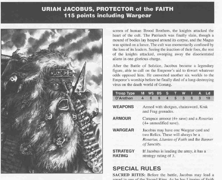 2nd Edition, Retro Review, Sisters Of Battle