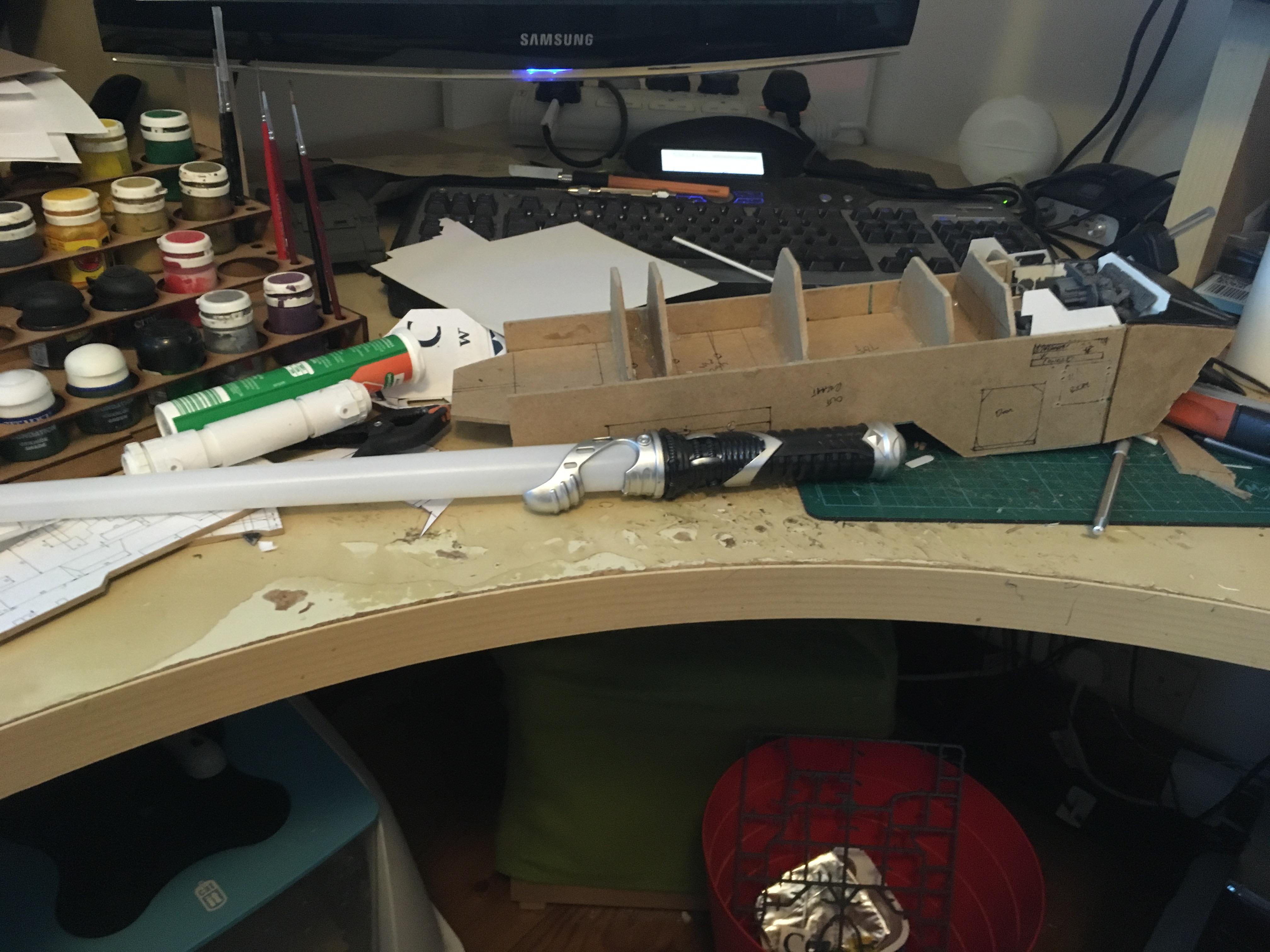 Scratch Build, Space Marines, Thunder Hawk Gunship, Thunderhawk Gunship, Warhammer 40,000, Work In Progress