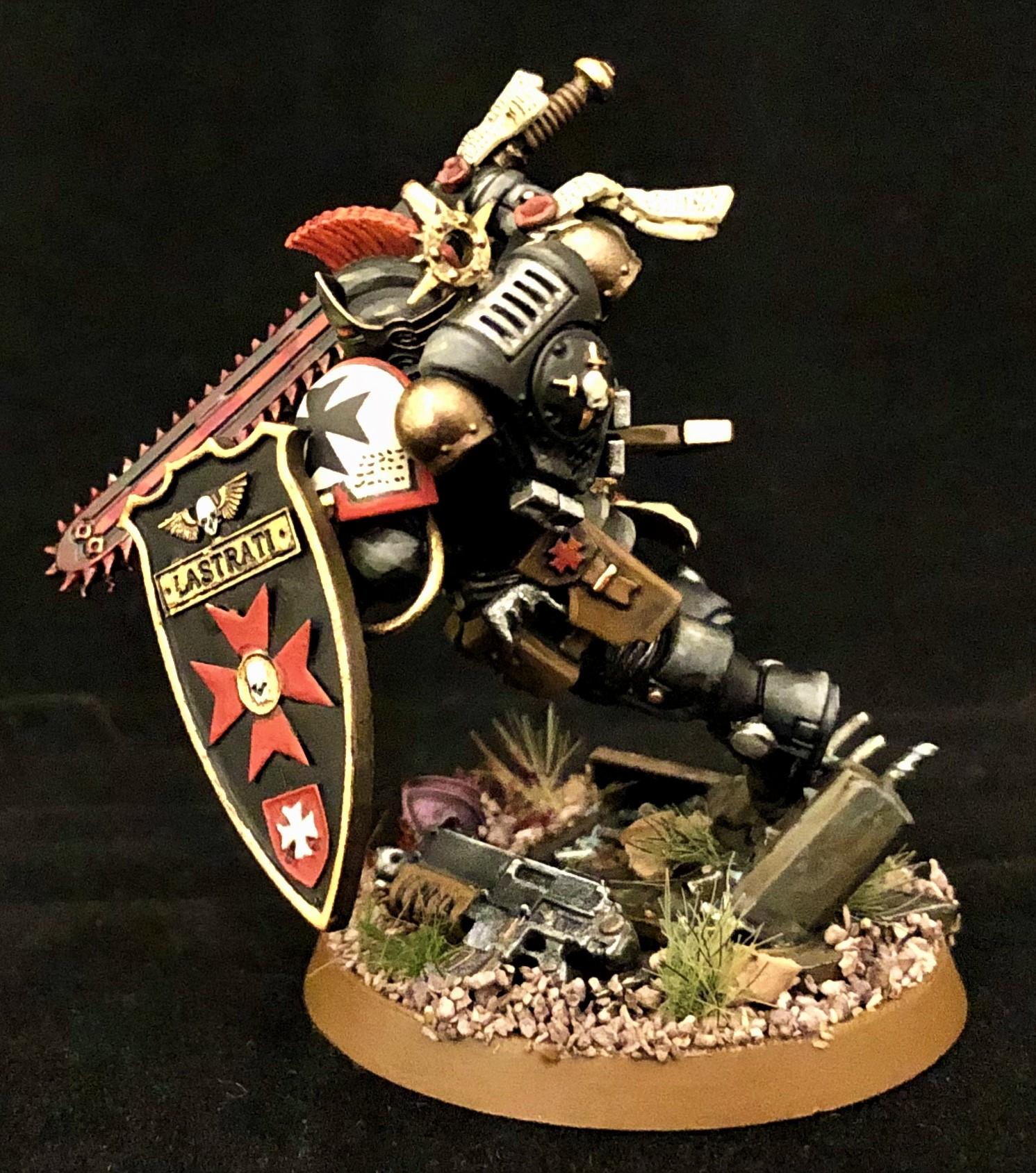Black Templar Phobos, Black Templar Phobos Captain, Black Templar Primaris Lieutenant, Black Templar Primaris Lieutenant In Phobos Armour, Black Templars