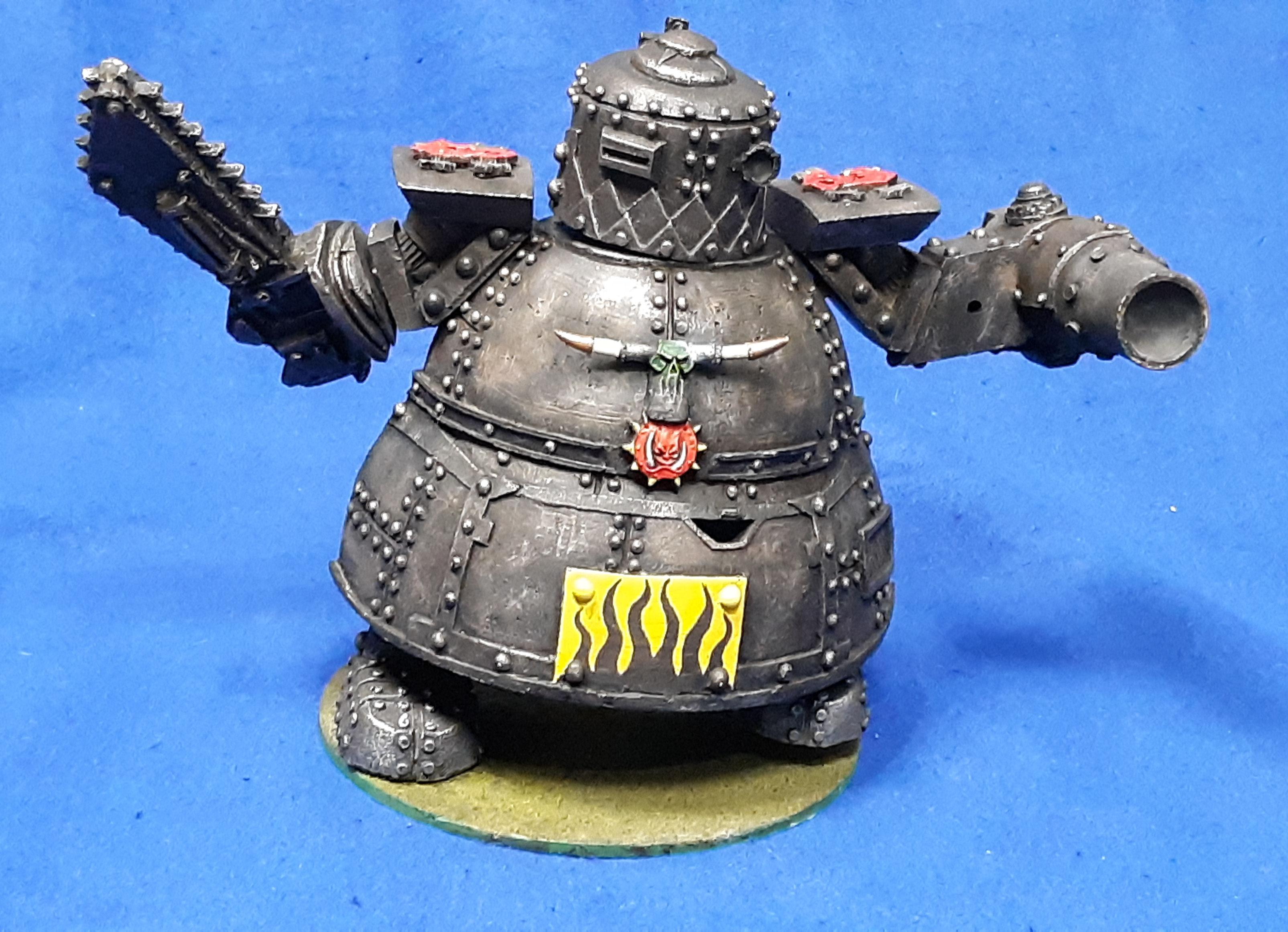 Stompa #2 The casting was so bad on this Stompa I had to grind most of the detail off