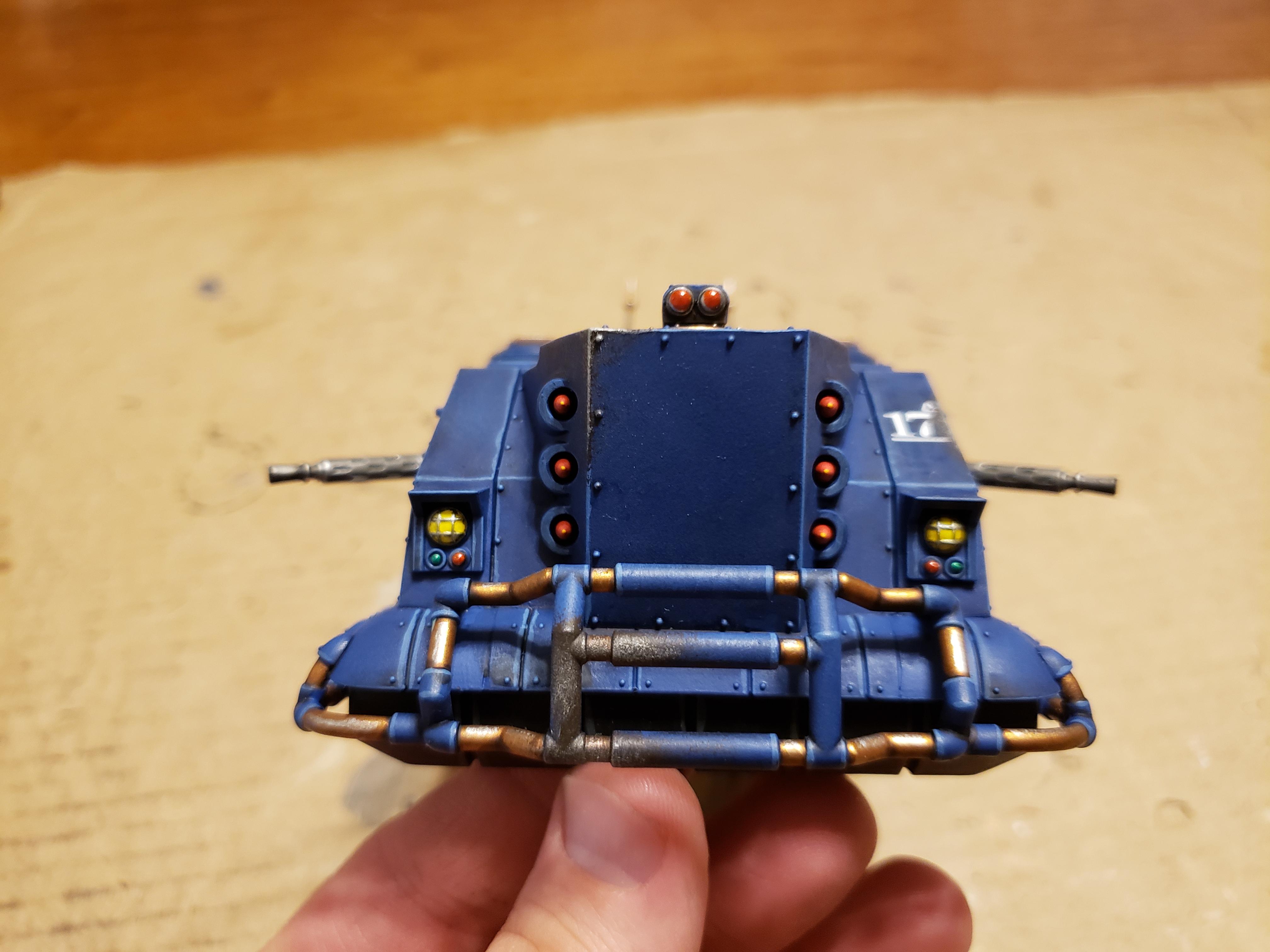Adeptus Mechanicuc, Blue, Cognis Heavy Stubber, Disintegrator, Disruptor Missile Launcher, Skorpius, Skorpius Disintegrator