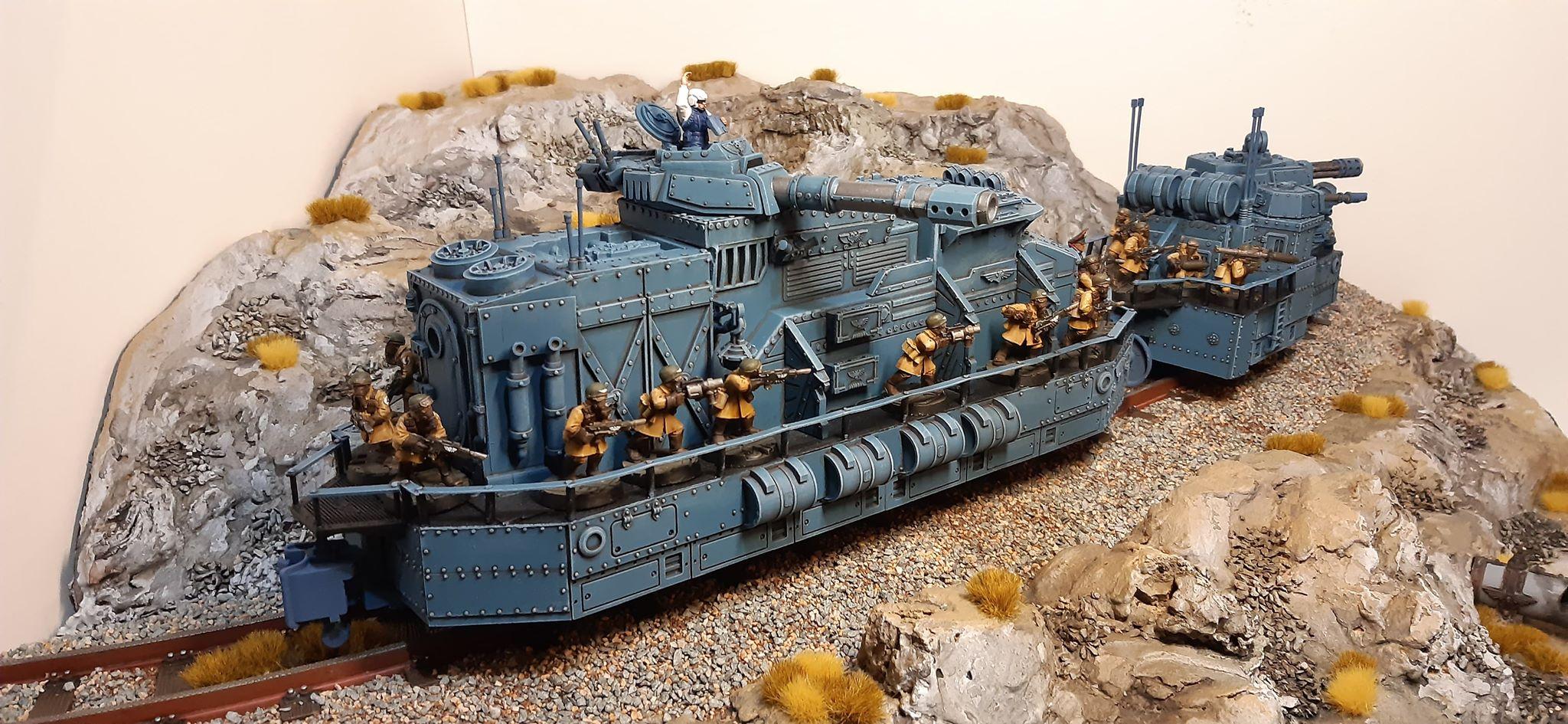 Armored, Imperial Guard, Train, Warhammer 40,000