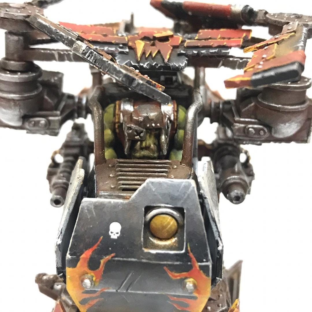 Conversion, Kitbash, Looted, Orks, Scratch Build, Warhammer 40,000, Warhammer Fantasy