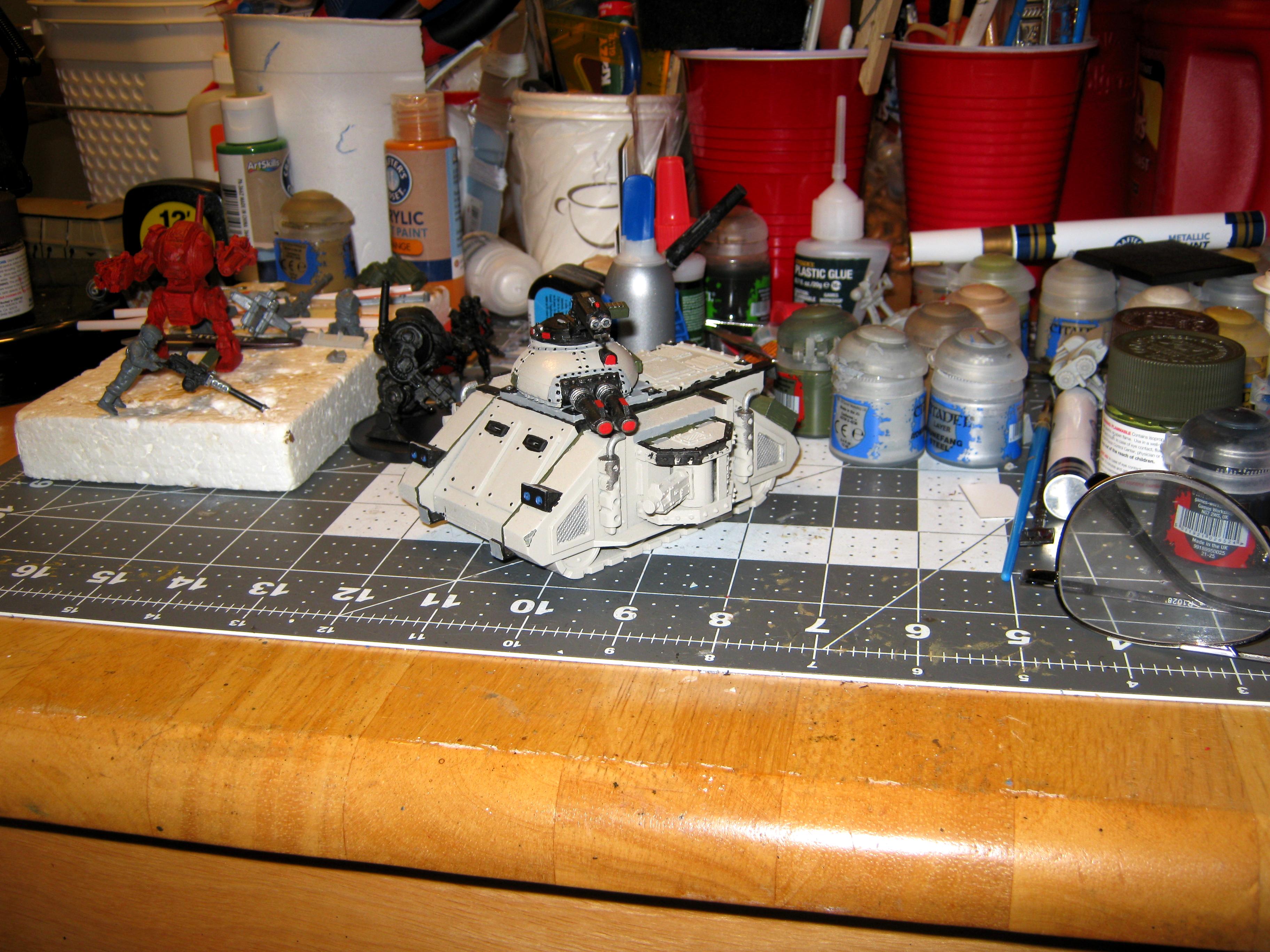 2nd Edition, Acv, Adeptus Astartes, Afv, Annihilator, Armored Cavalry, Imperial, Mk.ii, Out Of Production, Predator, Relic, Skarath Pattern, Space Marines, Tank, Tank Destroyer