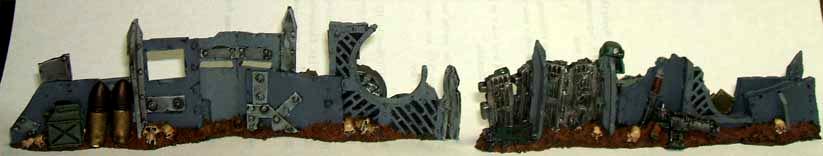 Barricadesm Resin, Orks, Terrain