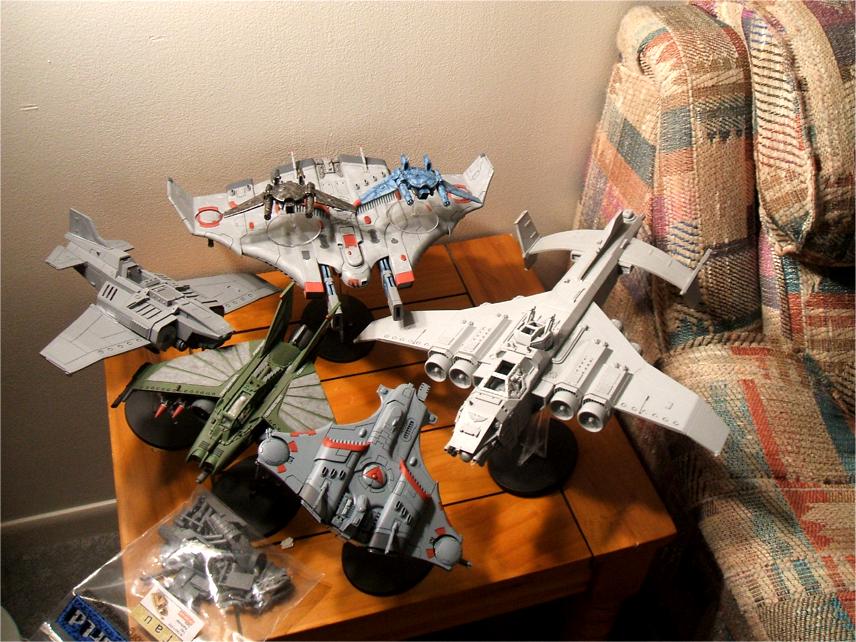 Barracuda, Forge World, Lightning, Marauders, Remora, Thunderbolt, Tigershark