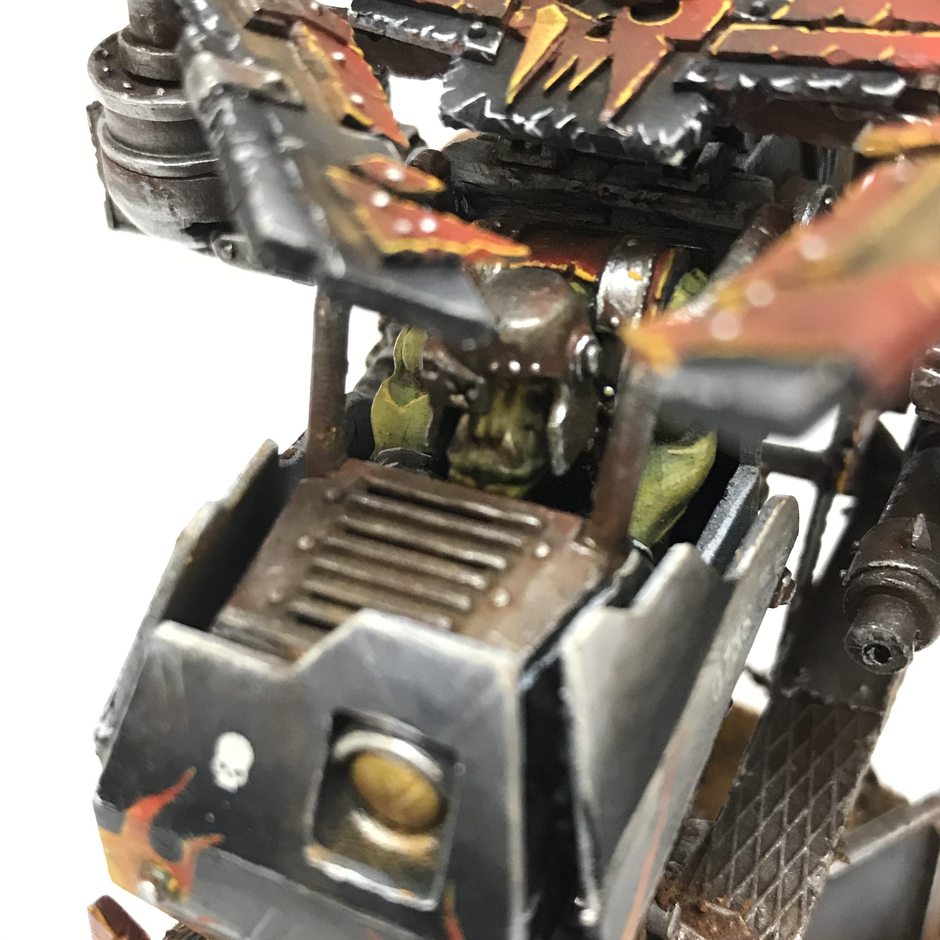 Conversion, Kitbash, Kopta, Looted, Orks, Scratch Build, Warhammer 40,000, Warhammer Fantasy