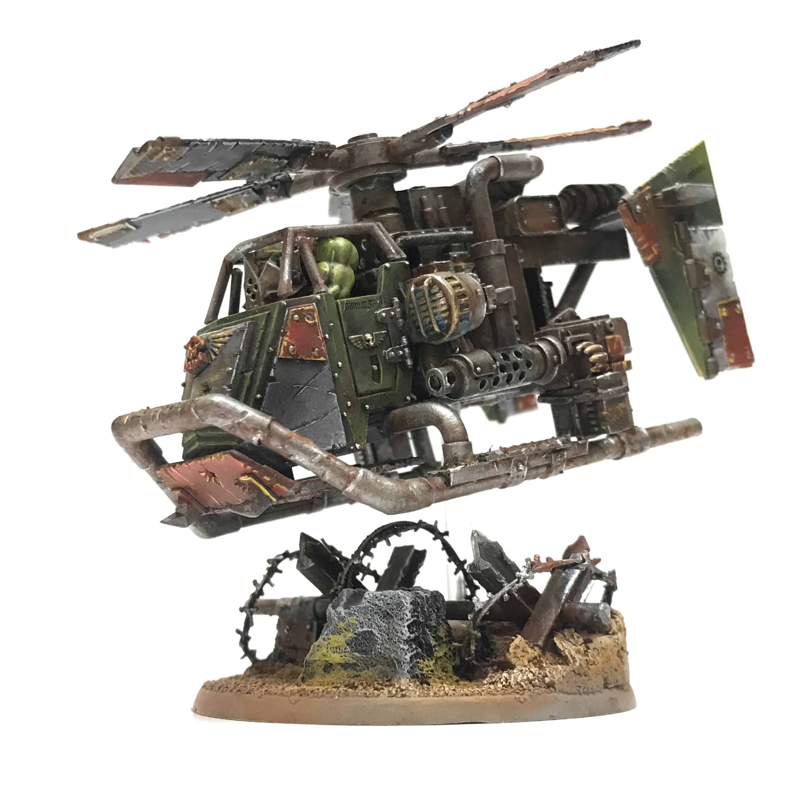 Conversion, Kitbash, Kopta, Orks, Scratch Build, Warhammer 40,000, Warhammer Fantasy