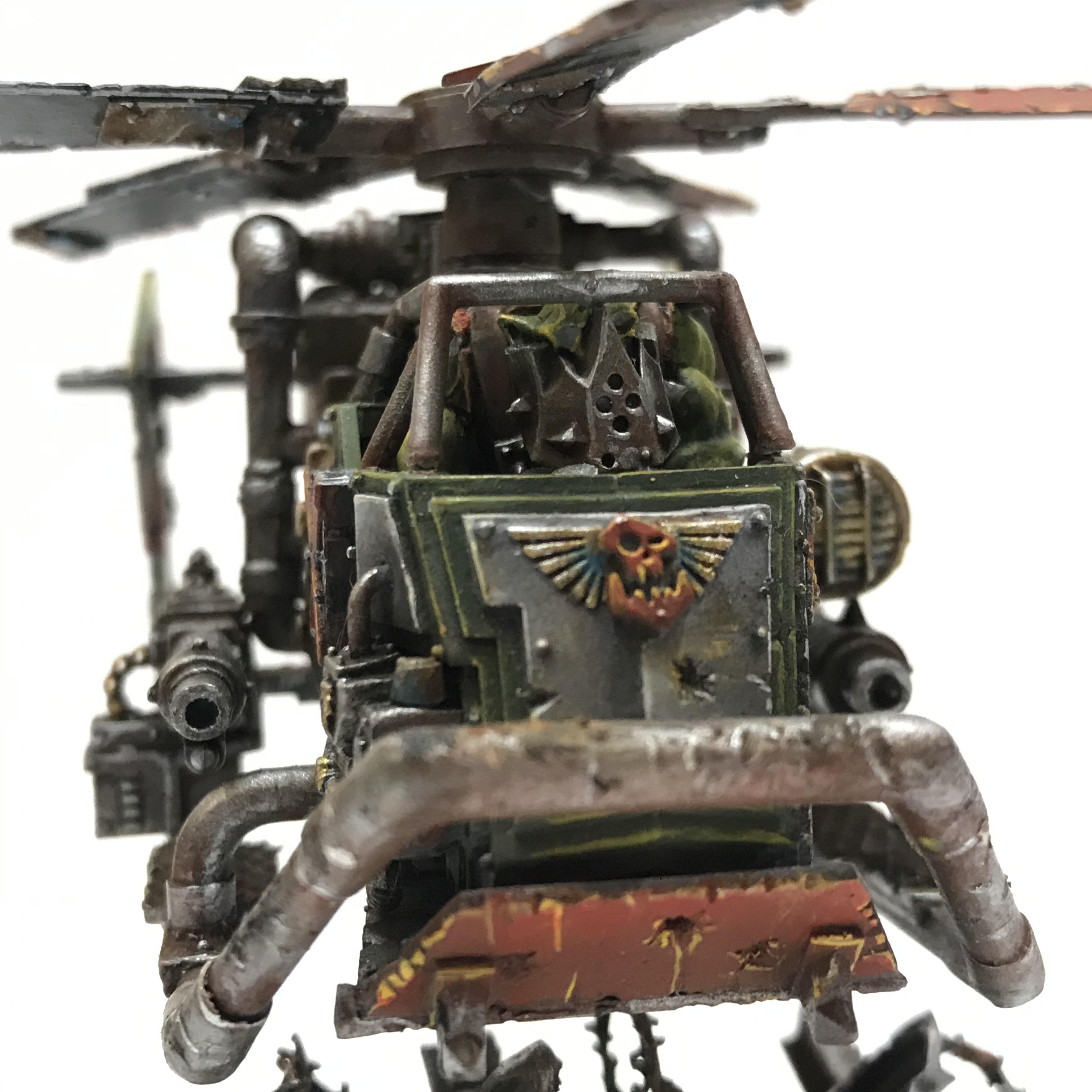 Conversion, Kitbash, Kopta, Orks, Scratch Build, Warhammer 40,000, Warhammer Fantasy