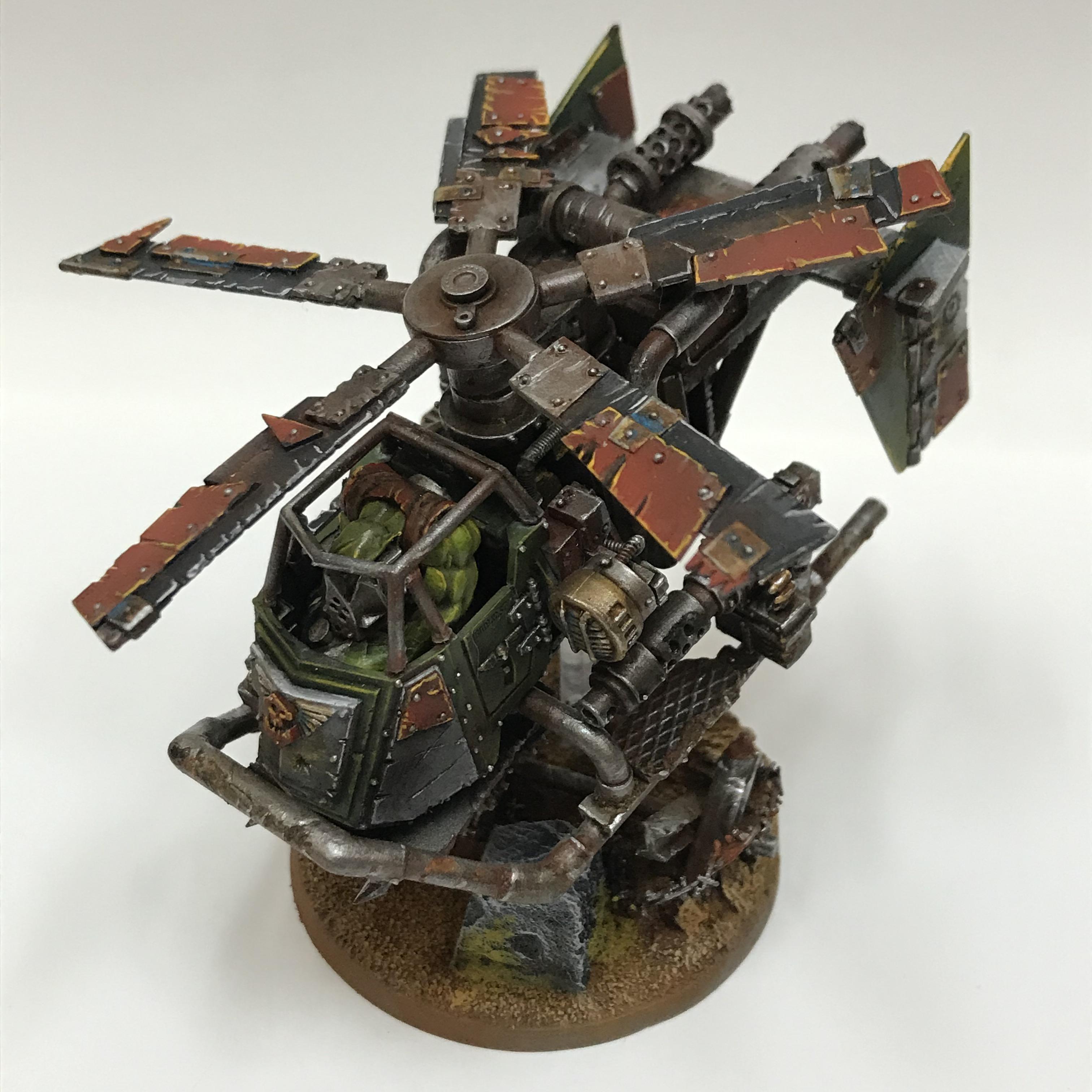 Conversion, Kitbash, Kopta, Orks, Scratch Build, Warhammer 40,000, Warhammer Fantasy