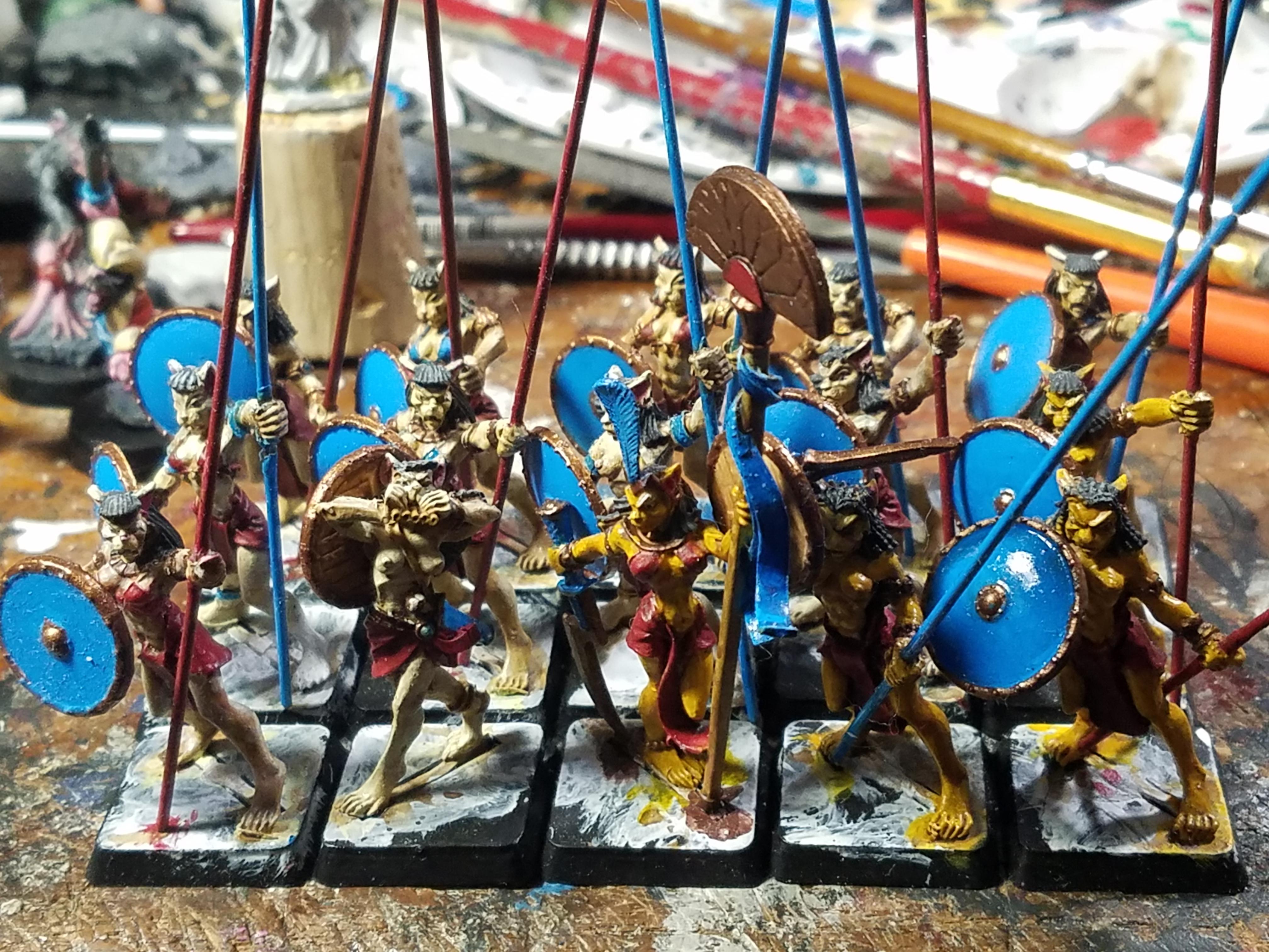 Basti, Crocodile Games, Spears, Wargods Of Aegyptus, Work In Progress