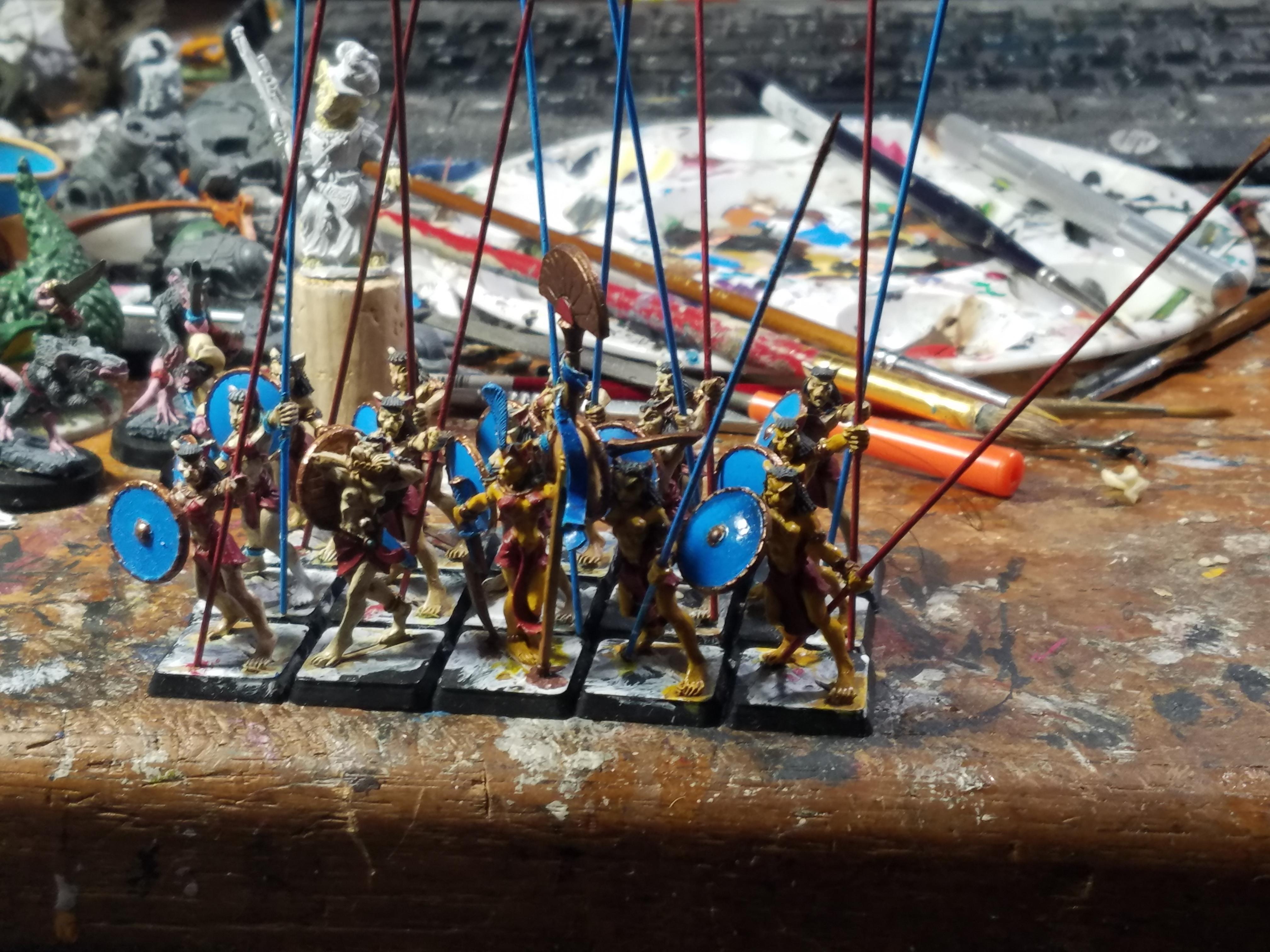 Basti, Crocodile Games, Spears, Wargods Of Aegyptus, Work In Progress