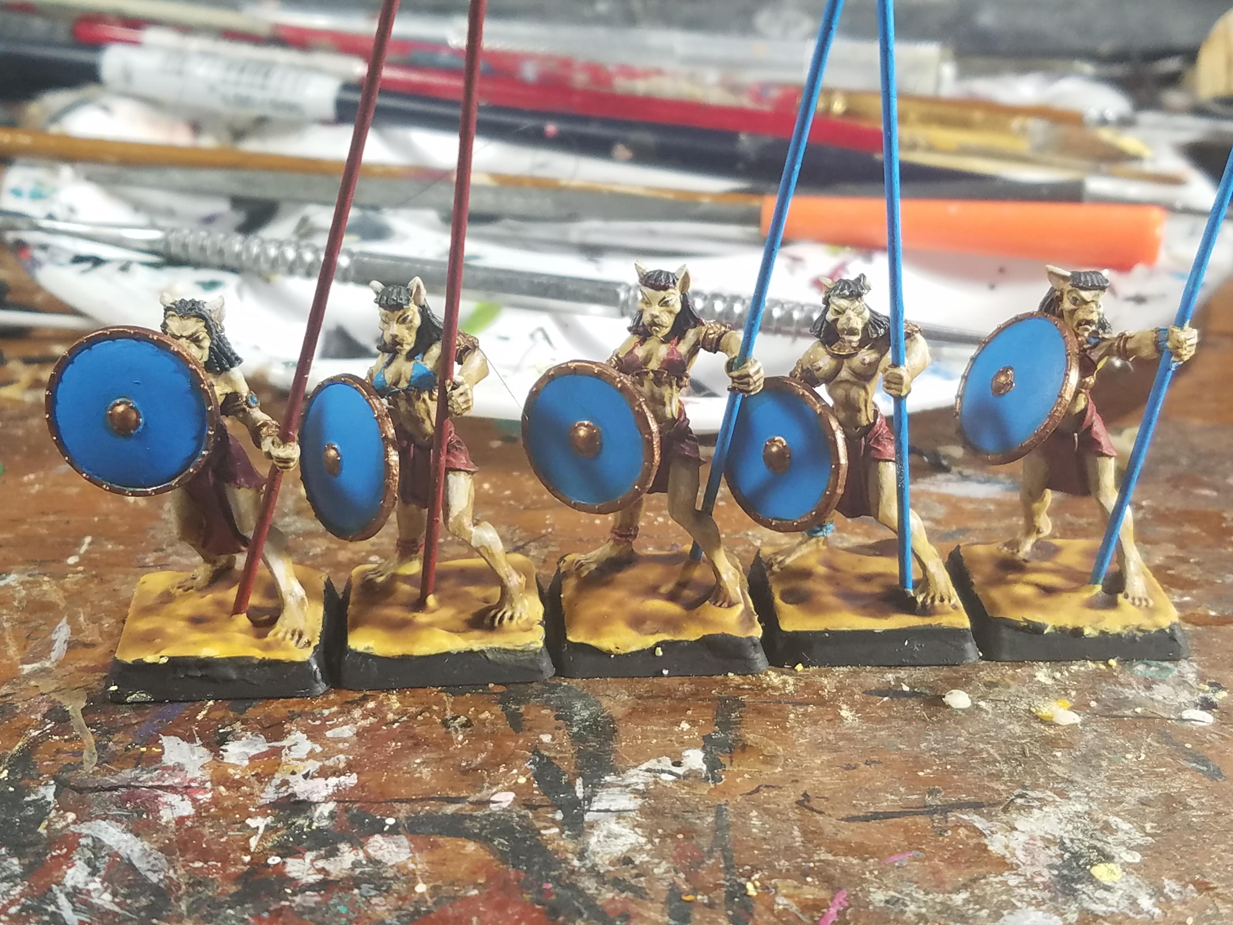 Basti, Crocodile Games, Spears, Wargods Of Aegyptus