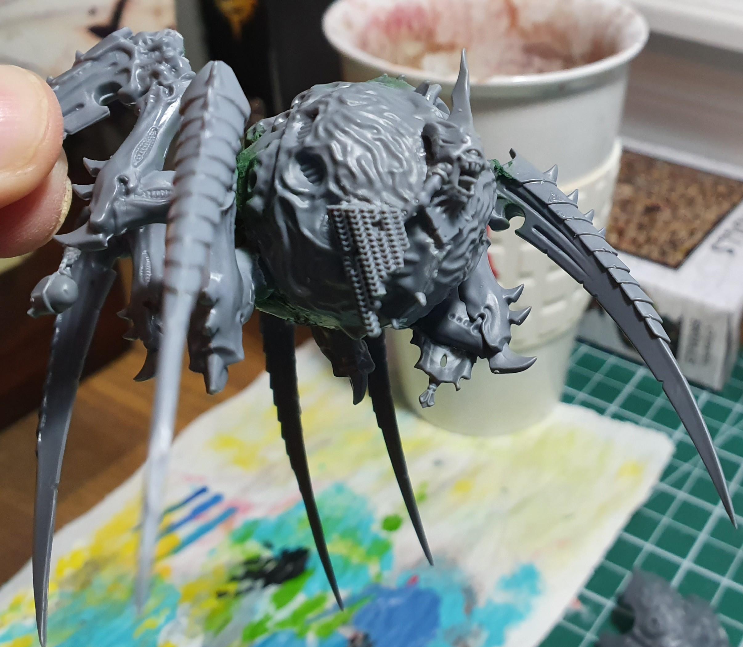 Chaos, Custom, Daemon Prince, Kit Bash, Spider