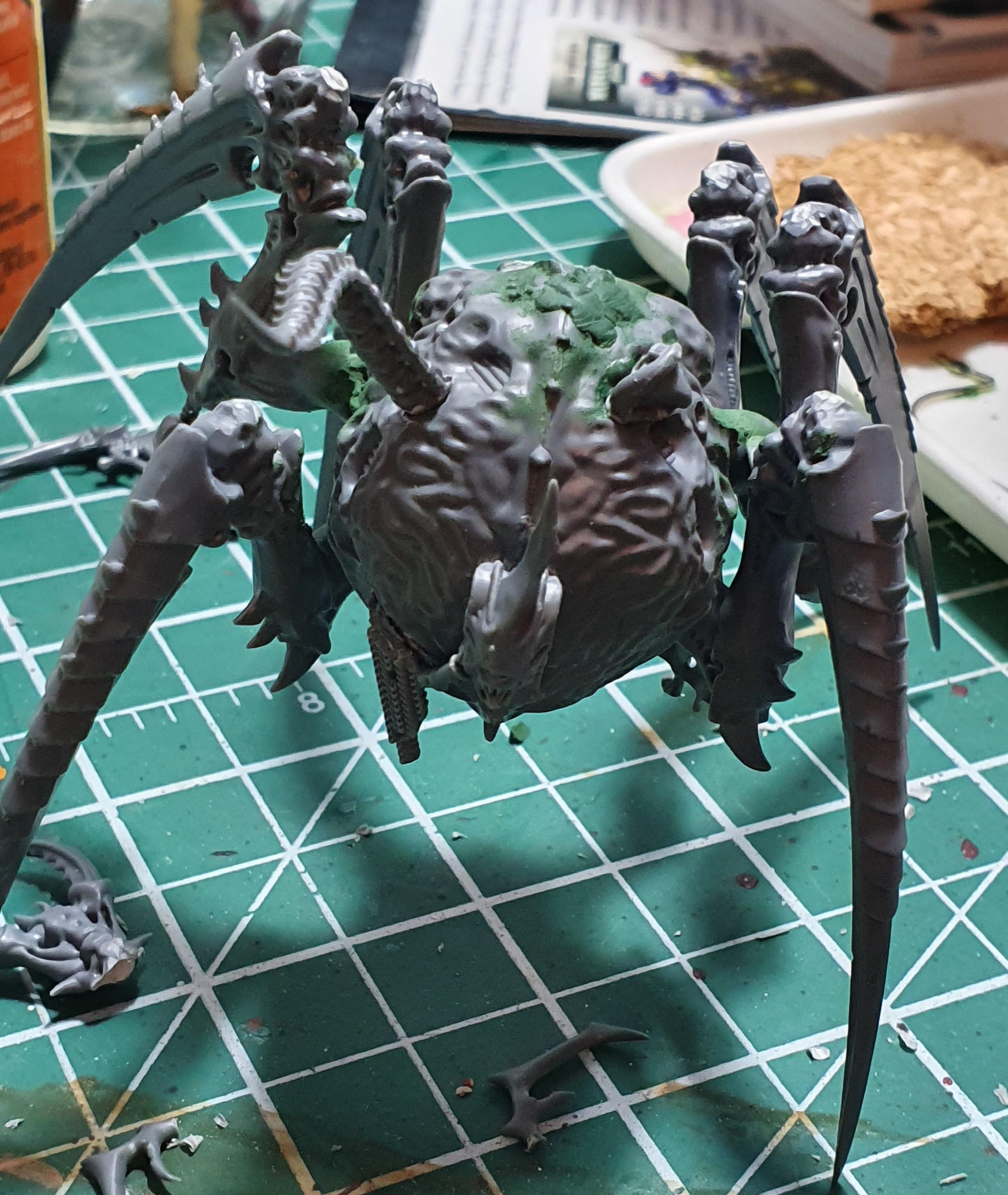 Chaos, Custom, Daemon Prince, Kit Bash, Spider