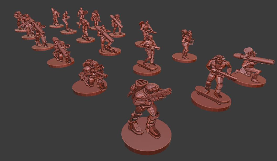 Battletech Infantry 01 - Battletech Infantry 01 - Gallery - DakkaDakka