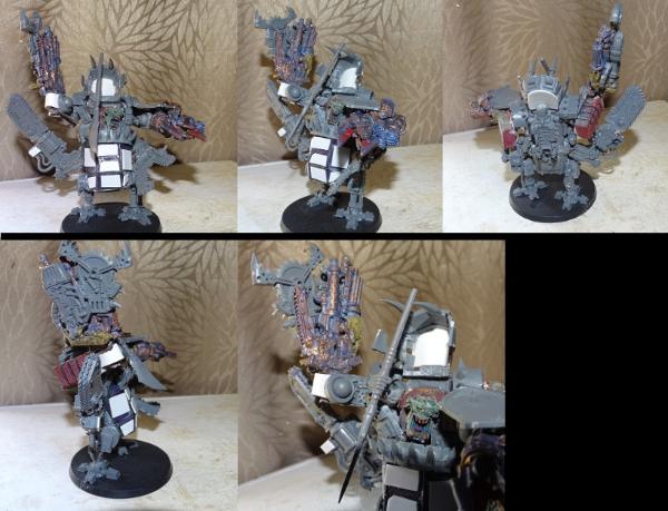 40k Hobby Blog: 30K Ork Dreadnought Size Comparison