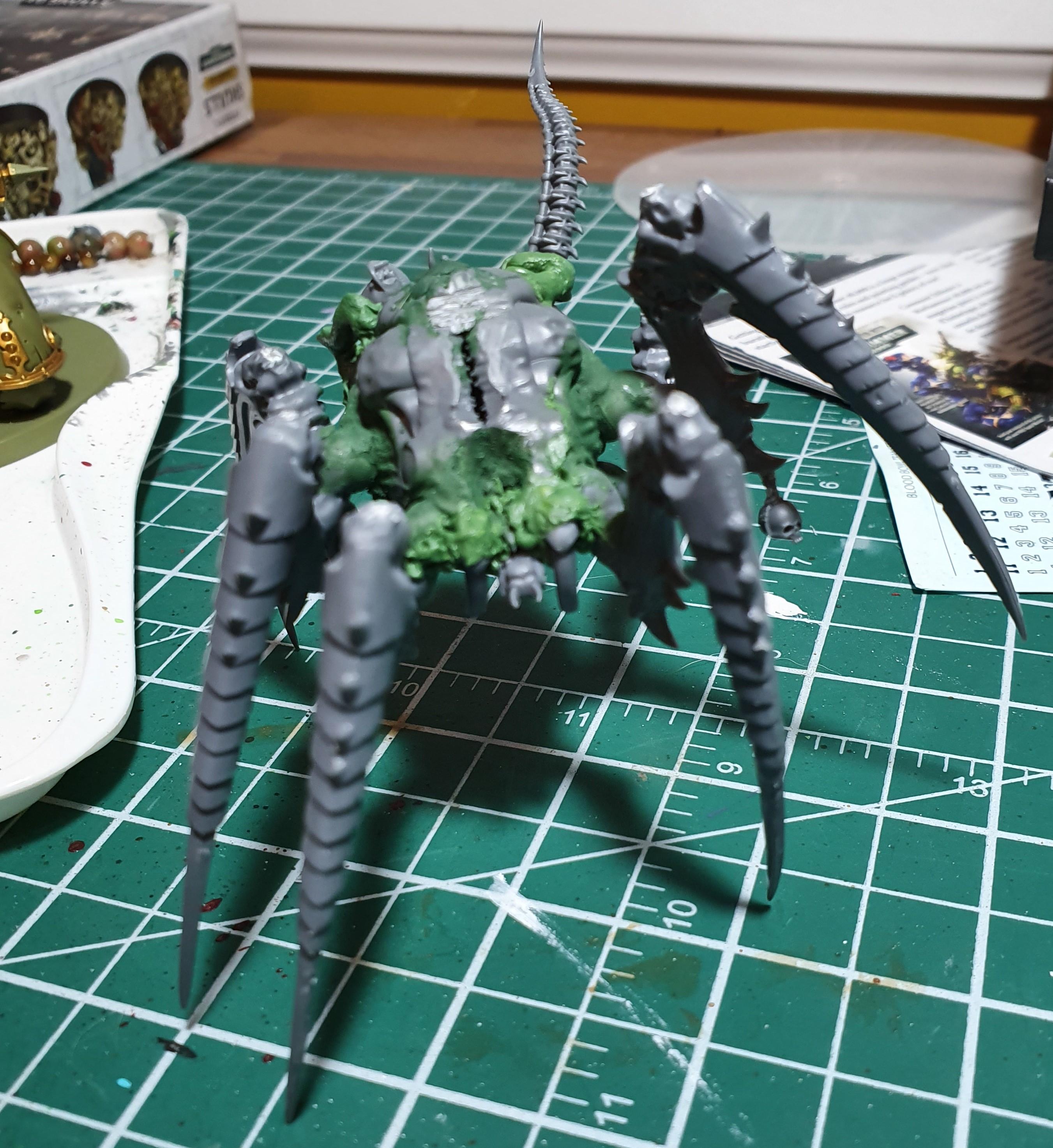 Chaos, Custom, Daemon Prince, Kit Bash, Spider