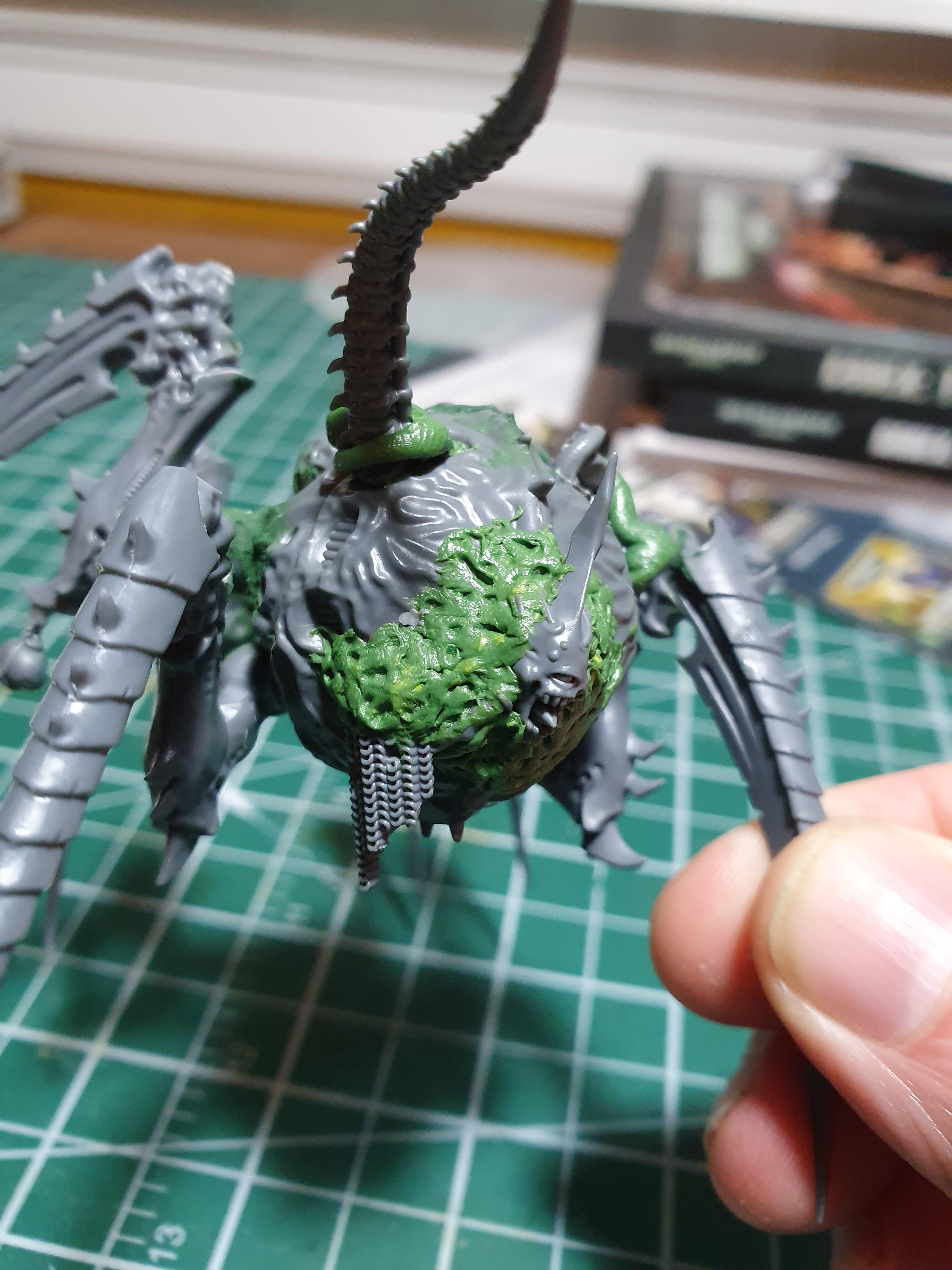 Chaos, Custom, Daemon Prince, Kit Bash, Spider