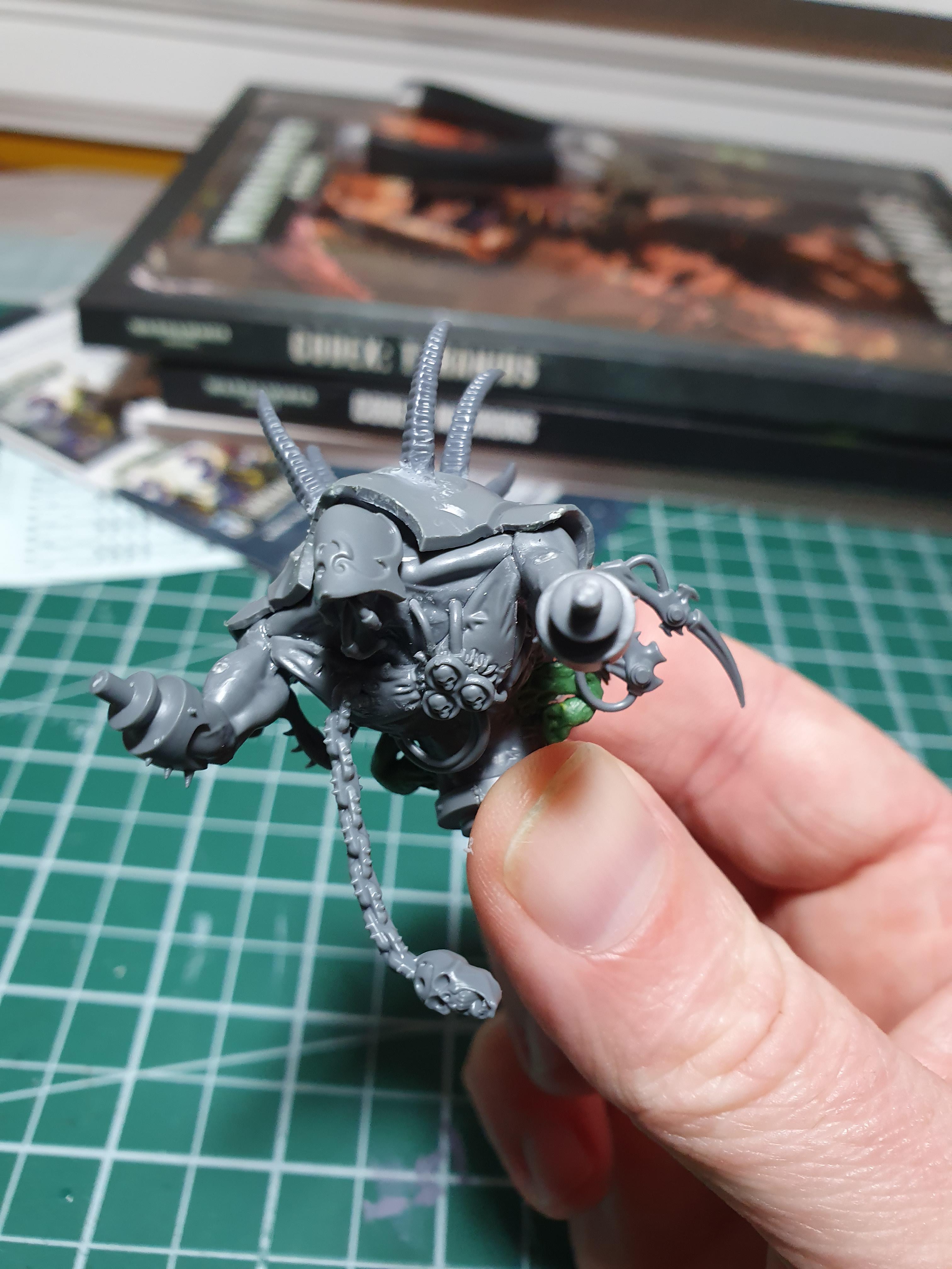 Chaos, Custom, Daemon Prince, Kit Bash, Spider