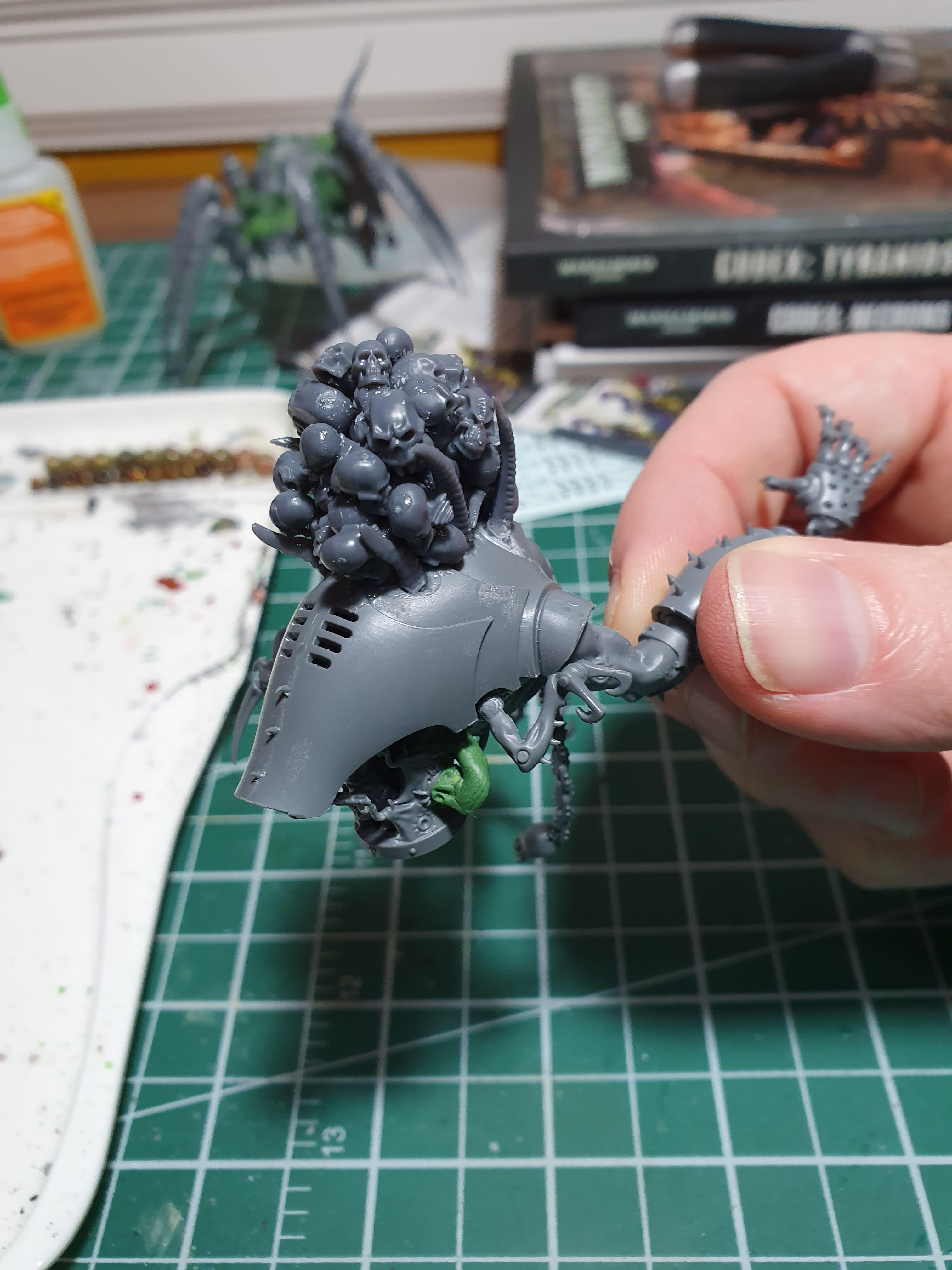 Chaos, Custom, Daemon Prince, Kit Bash, Spider