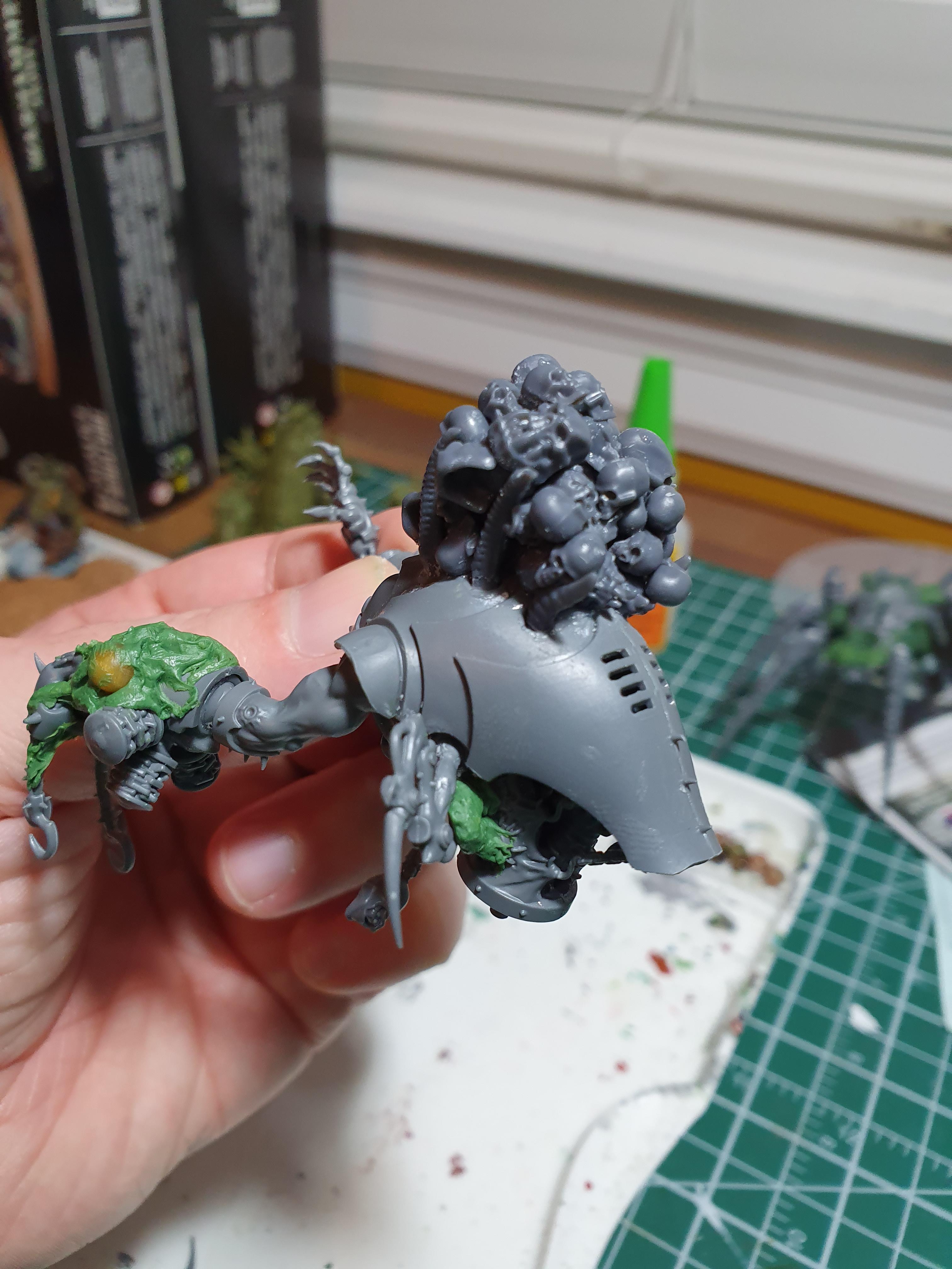 Chaos, Custom, Daemon Prince, Kit Bash, Spider