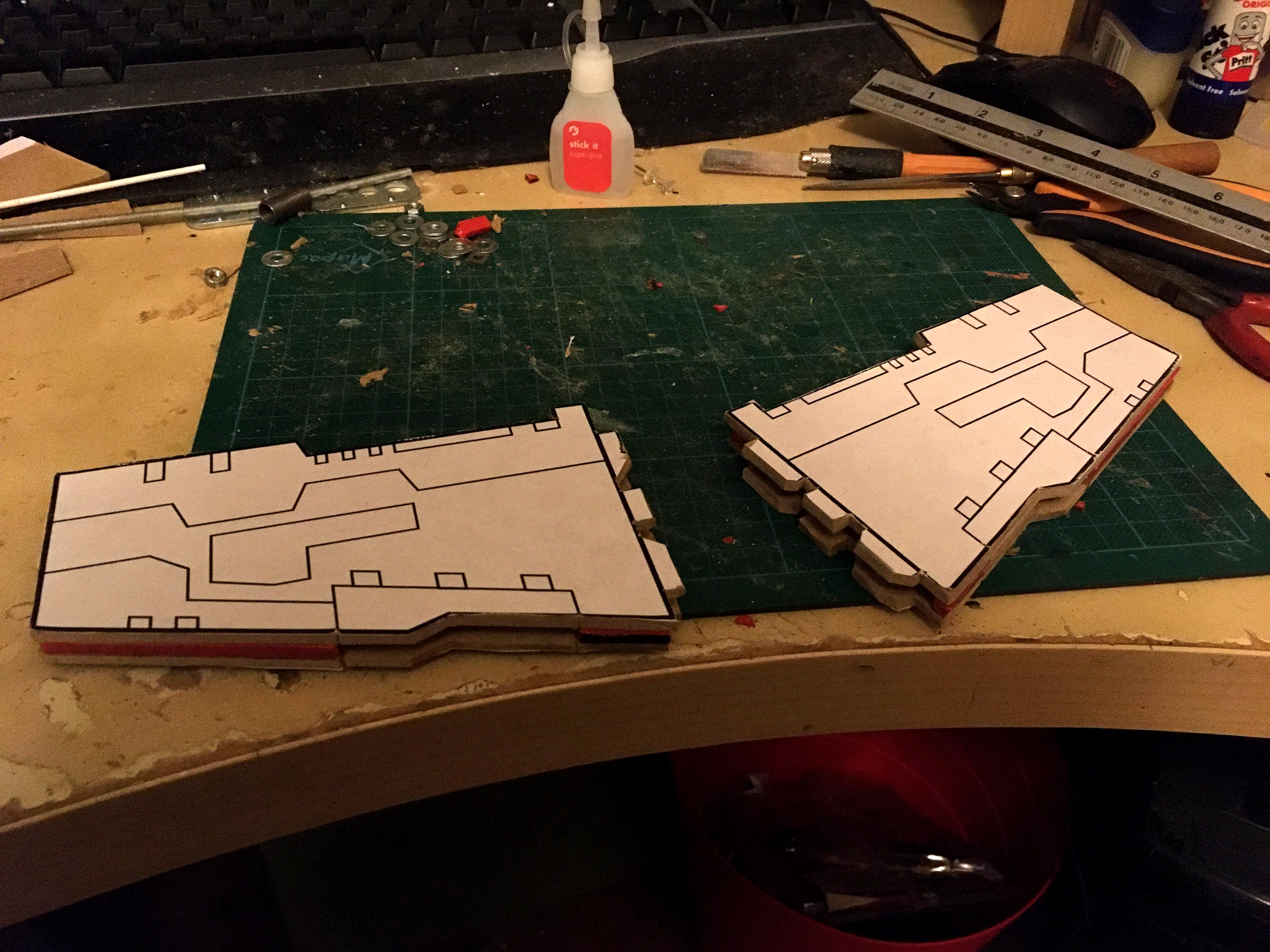 Scratch Build, Space Marines, Thunderhawk Gunship, Warhammer 40,000, Work In Progress