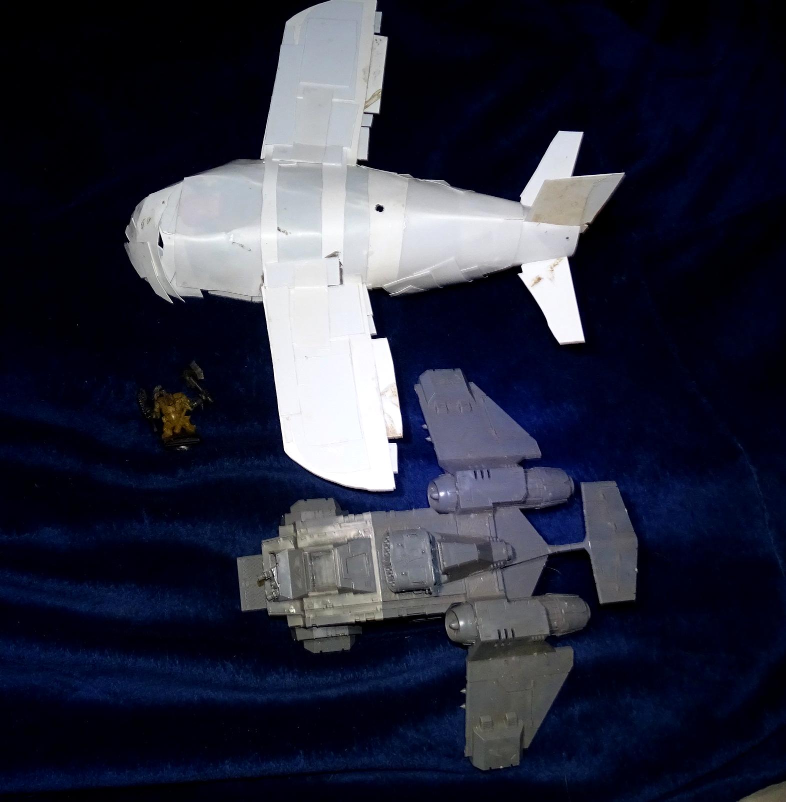 747, Orks, Scratch Build, Warhammer 40,000