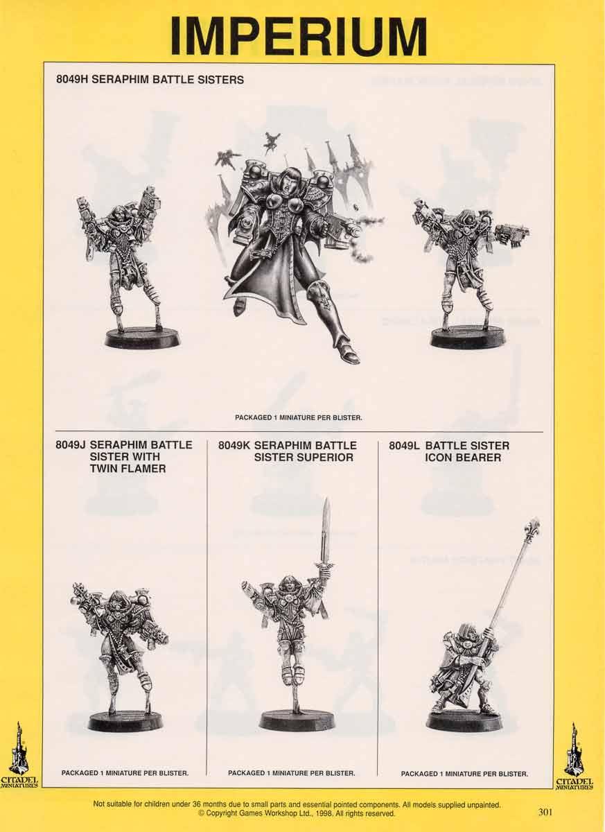 2nd Edition, Codex, Retro Review, Sisters Of Battle