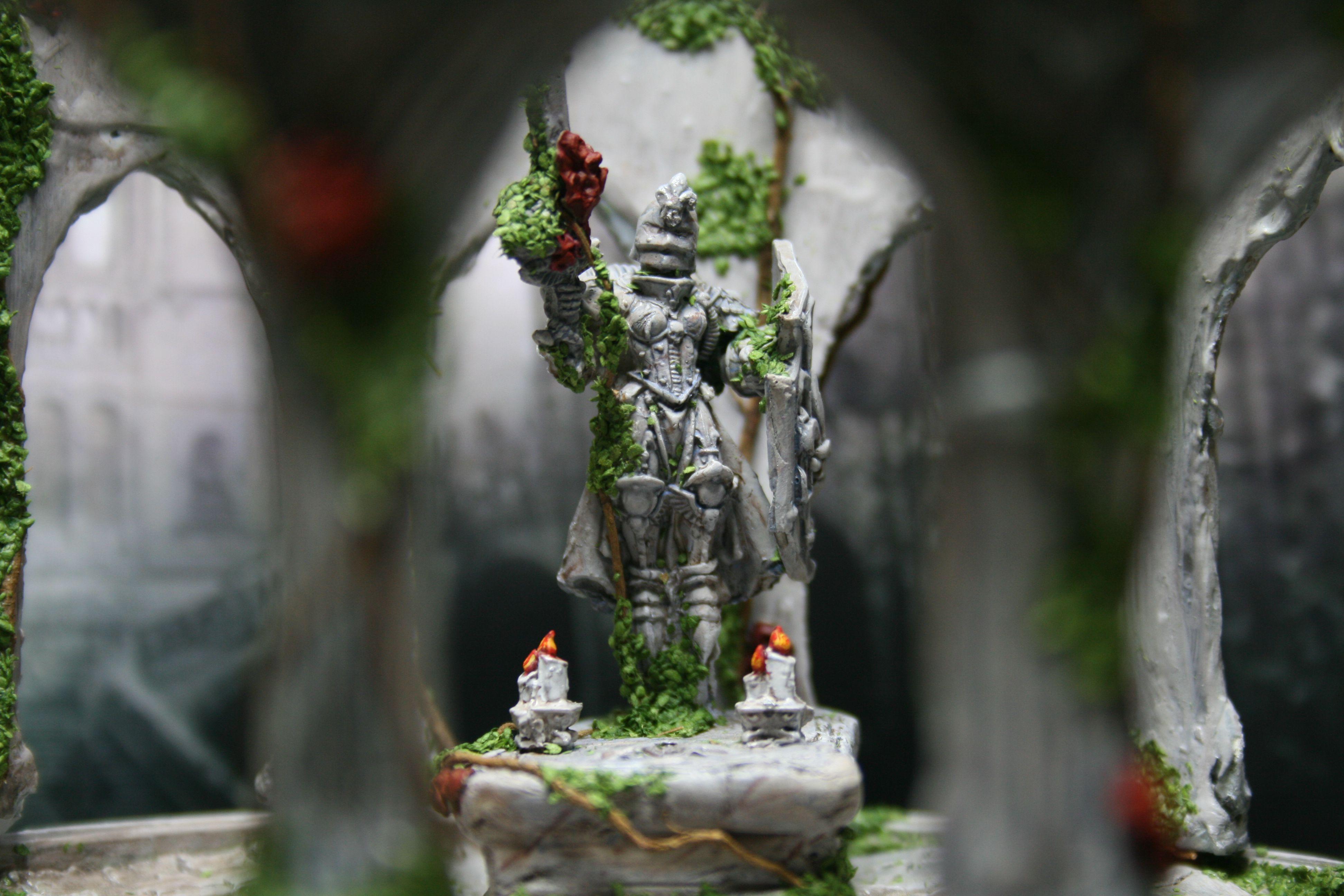 Adepta Sororitas, Grave, Mausoleum, Shrine, Sisters Of Battle, Statue, Terrain