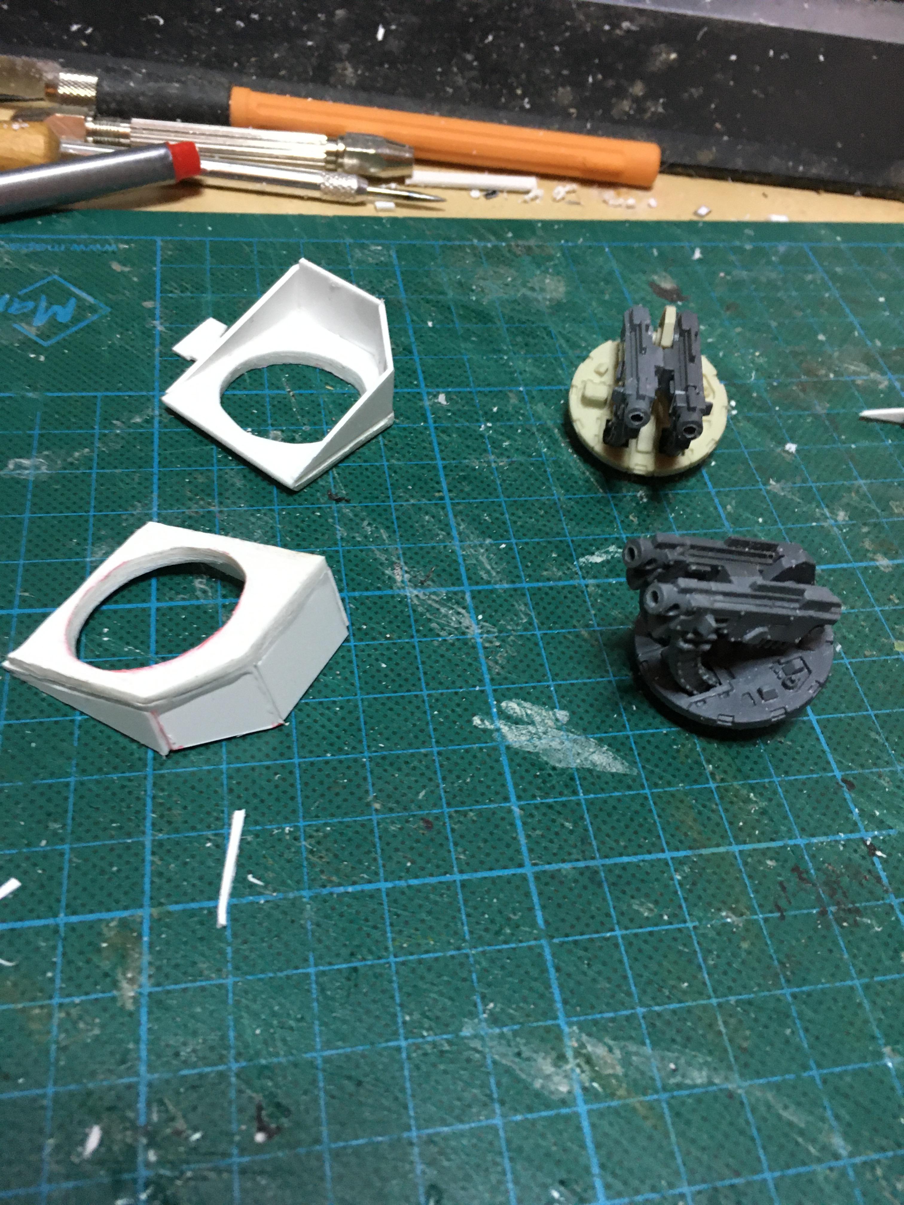 Scratch Build, Space Marines, Thunderhawk Gunship, Warhammer 40,000, Work In Progress