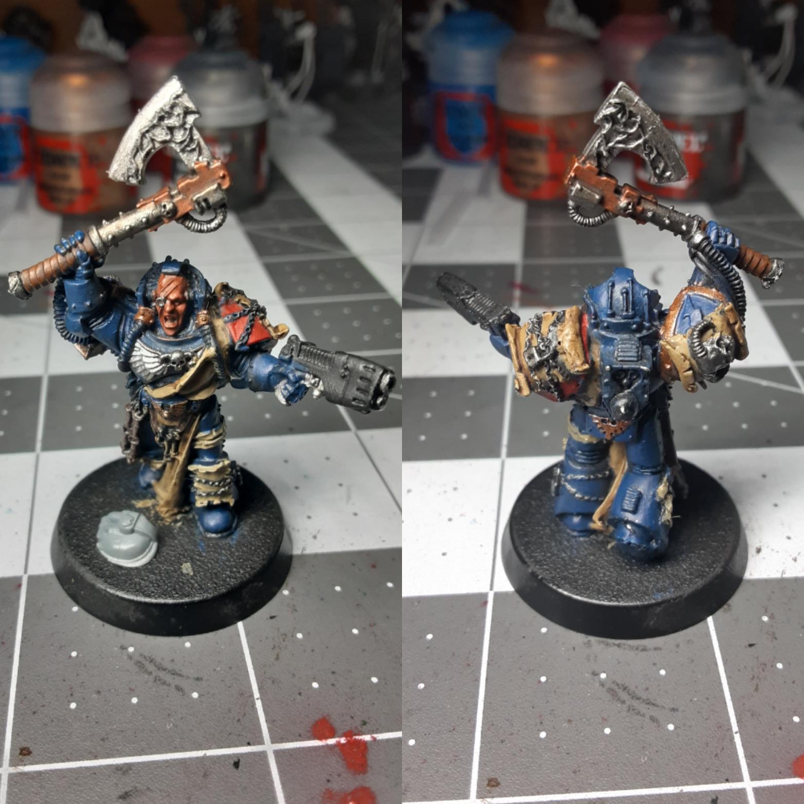 Librarian, Red Hunters, Warhammer 40,000, Work In Progress