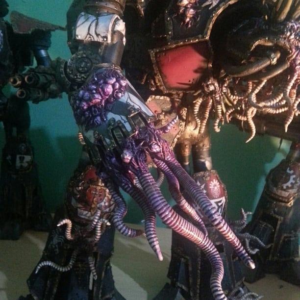Chaos, Chaos Titan, Daemons, Legio Mortis, Reaver, Rever Titans Of Legio Mortis Nurgle, Titan, Titan Close Combat