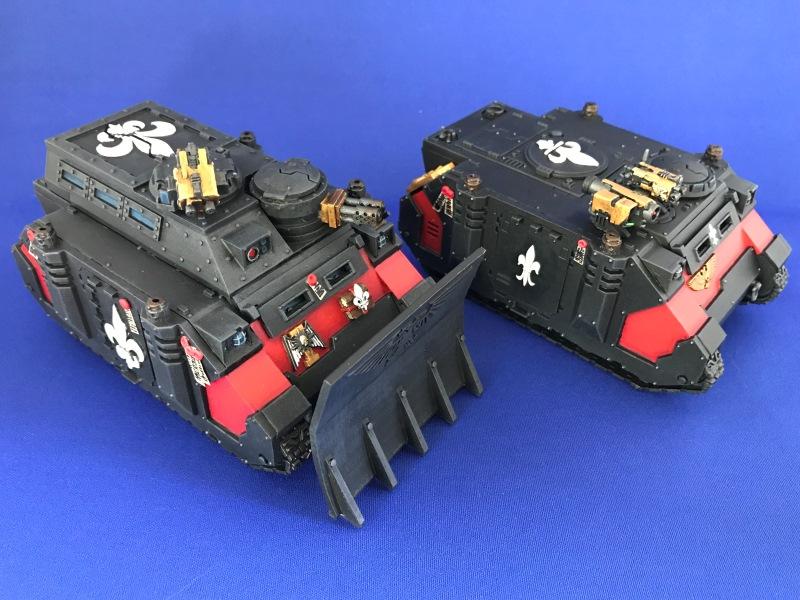 Adepta Sororitas, Adeptus Arbites, Order Of Our Martyred Lady, Repressor, Repressor And Rhino, Rhino, Sisters Of Battle