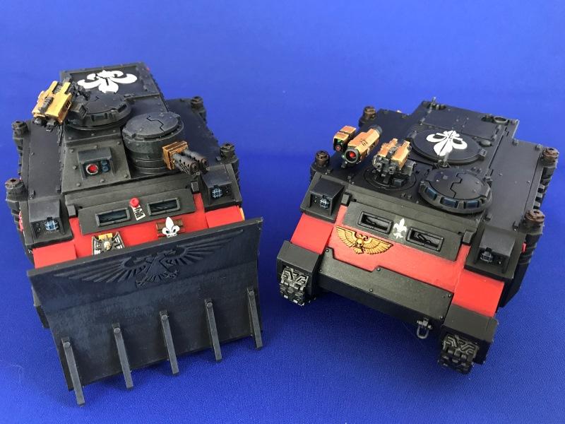 Adepta Sororitas, Order Of Our Martyred Lady, Repressor, Repressor And Rhino, Rhino, Sisters Of Battle